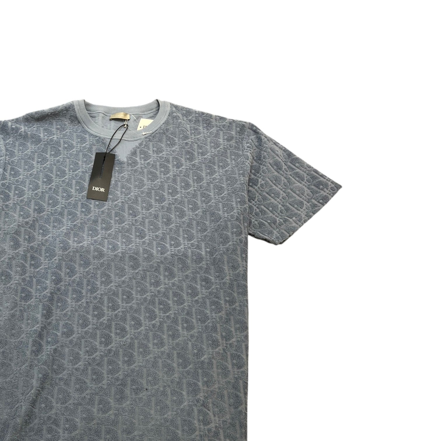 Men's Oblique T-Shirt Blue Size XL