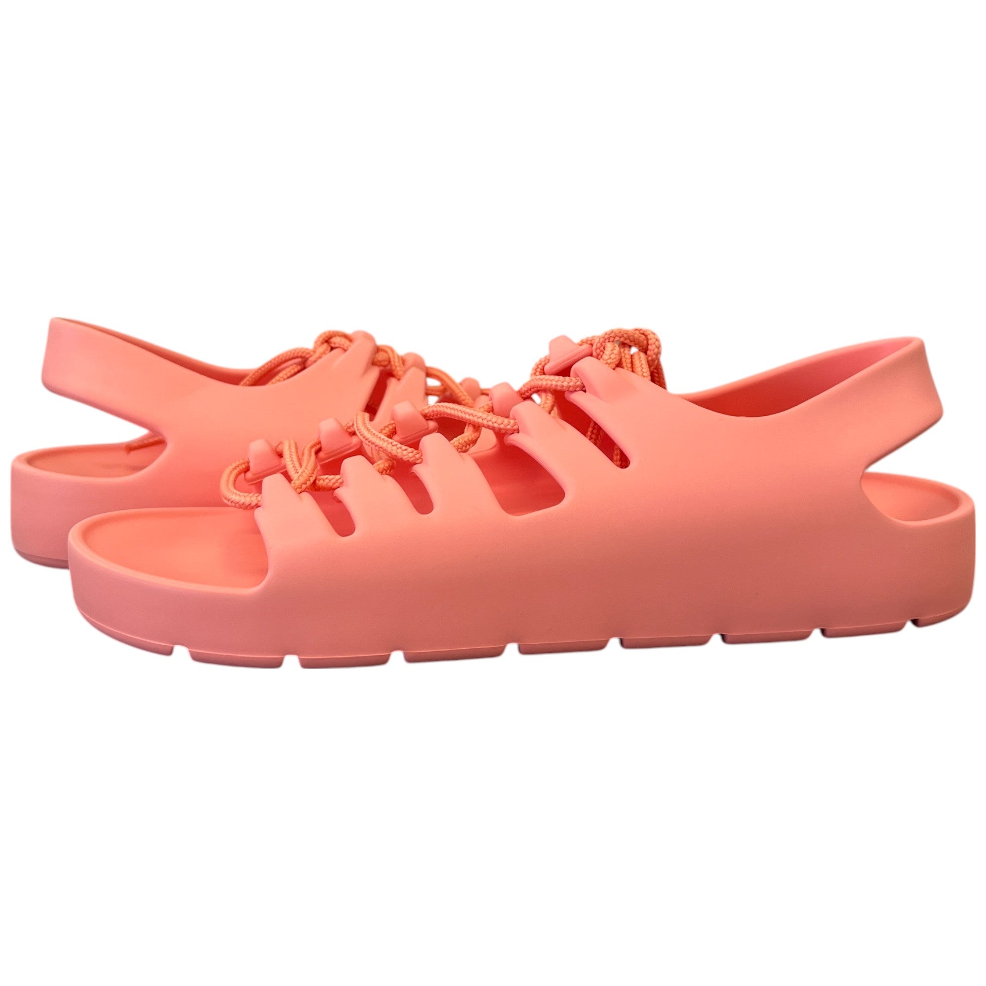 Women's Jelly Lace Slingback Sandals Pink Size EU 38 / UK 5