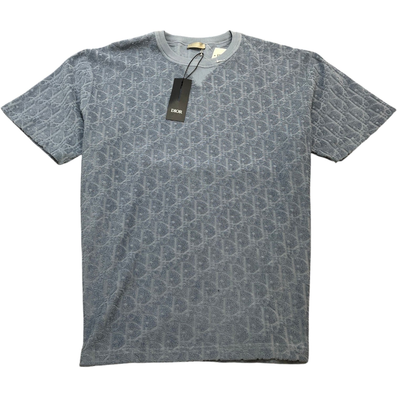 Men's Oblique T-Shirt Blue Size XL