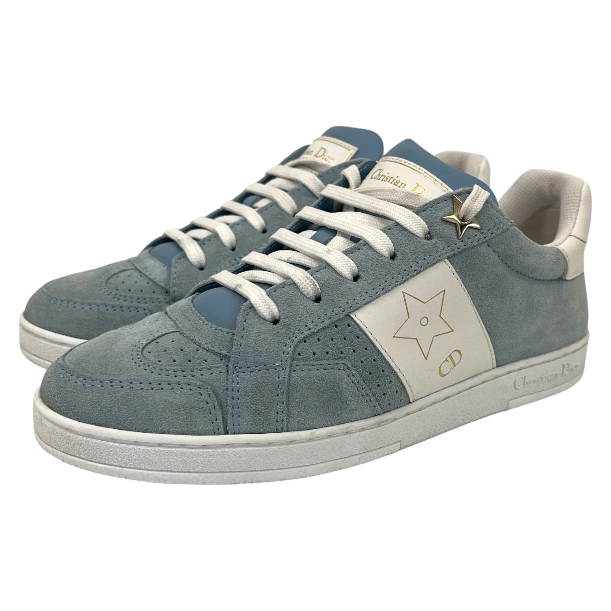 Women's Star Low Trainers Blue Size EU 35 / UK 2