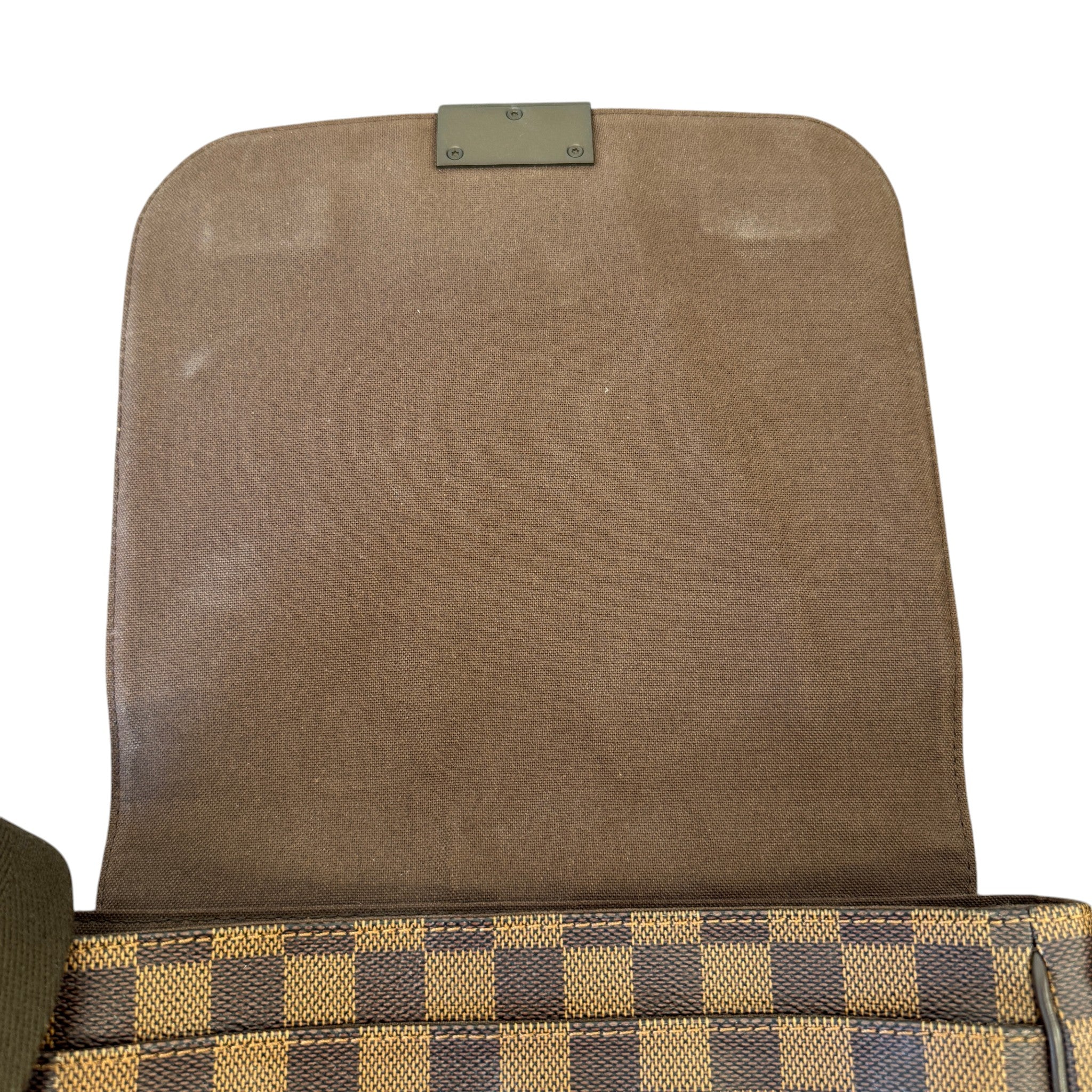 Men's Damier Ebene Canvas District Pm Messenger Bag Brown