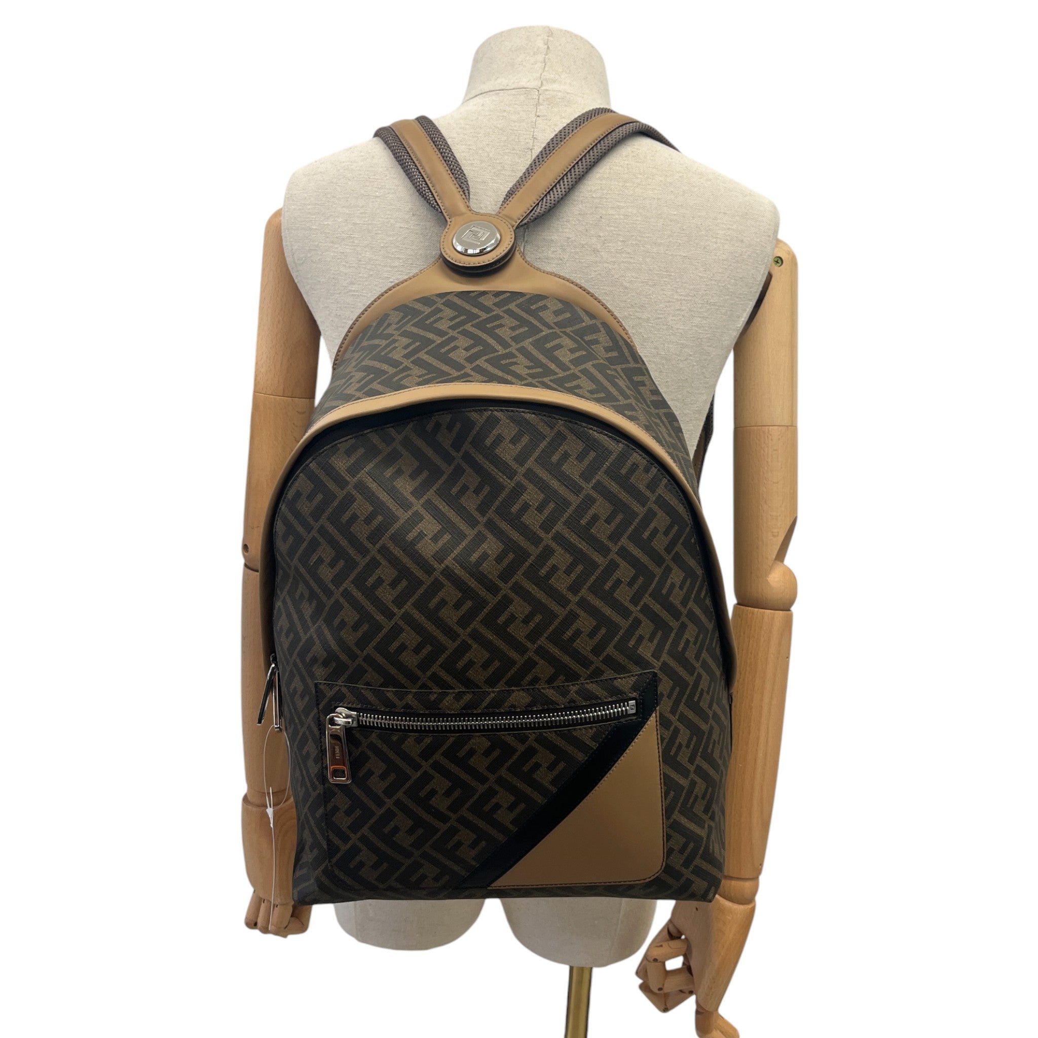 Men's Chiodo Diagonal Backpack Brown