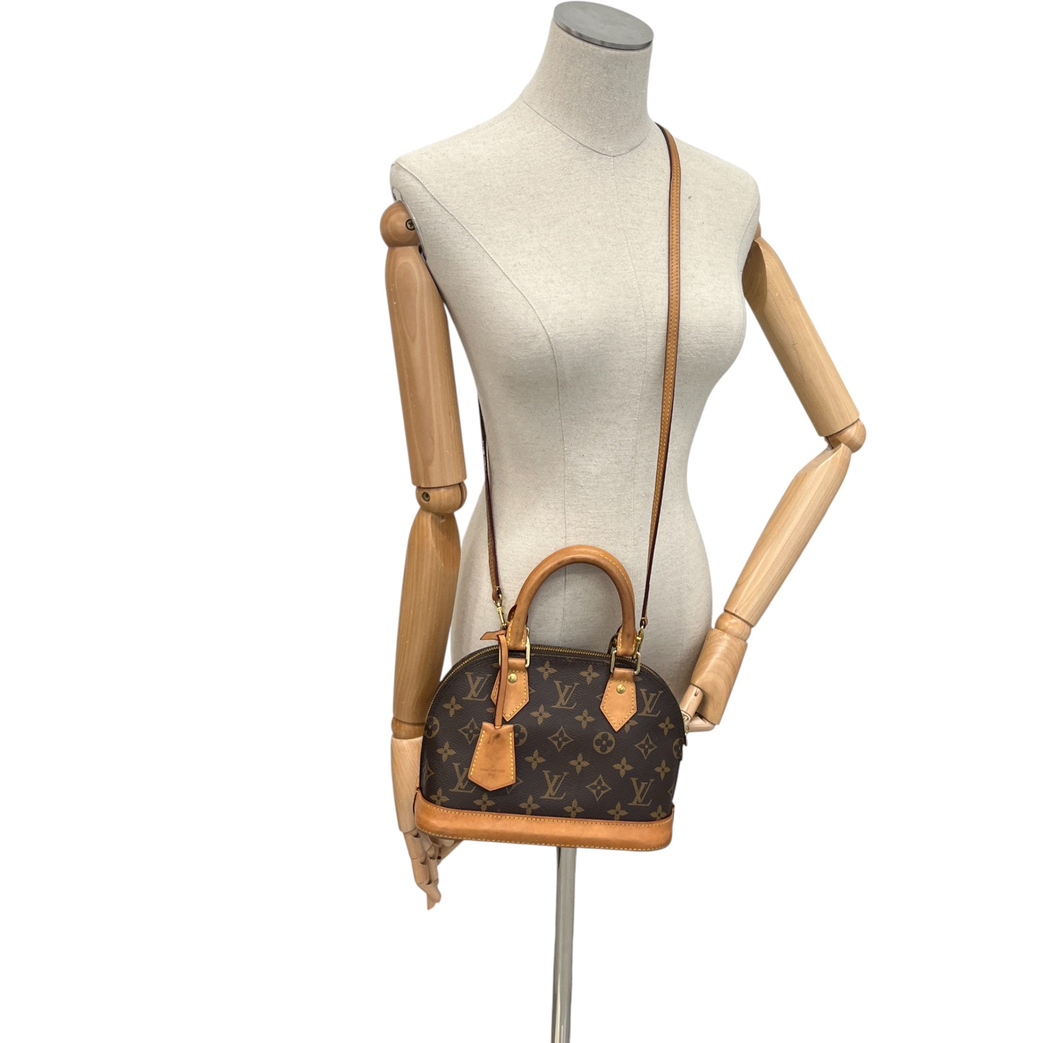 Women's Monogram Alma Bb Bag Brown