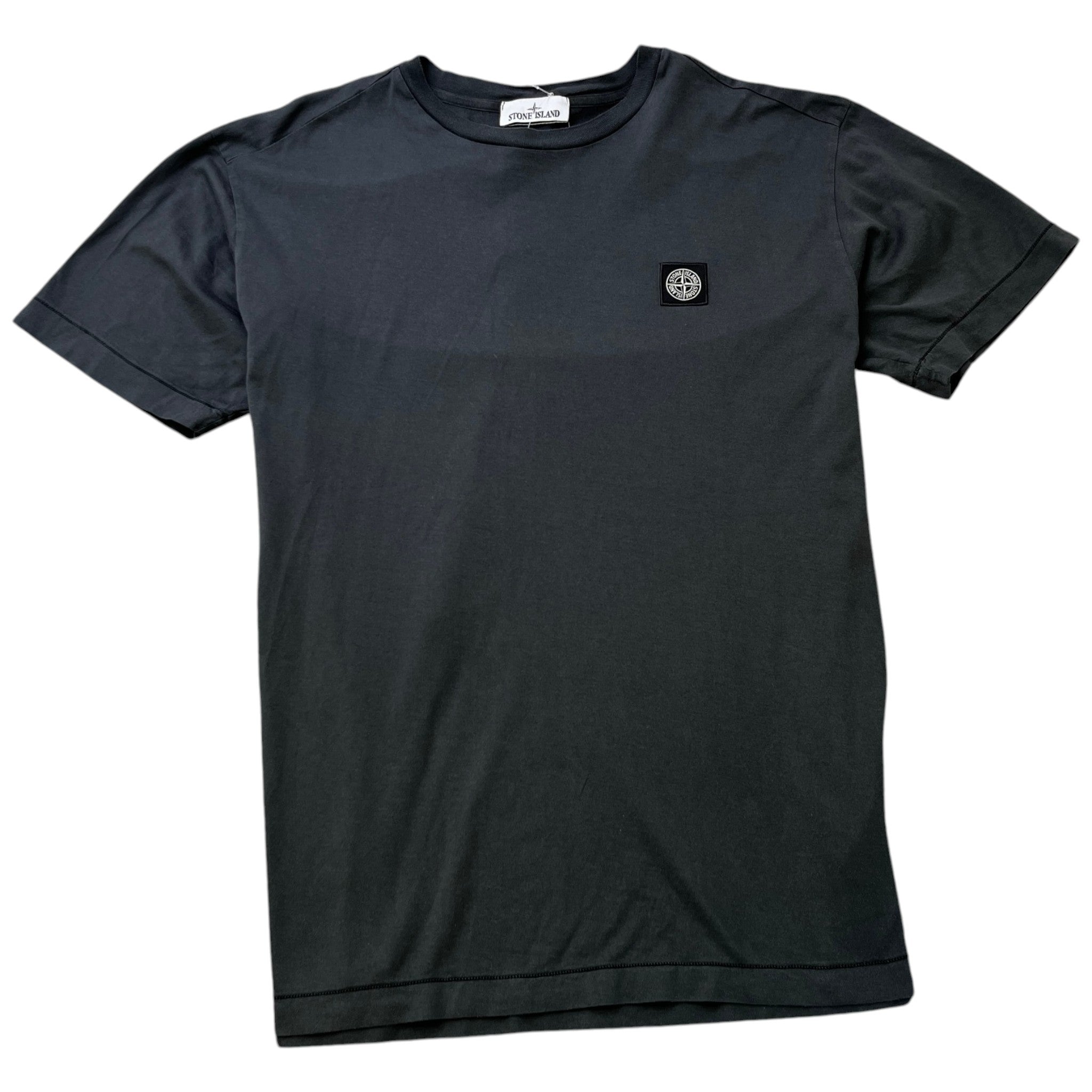 Men's Compass Patch T-Shirt Grey Size XL