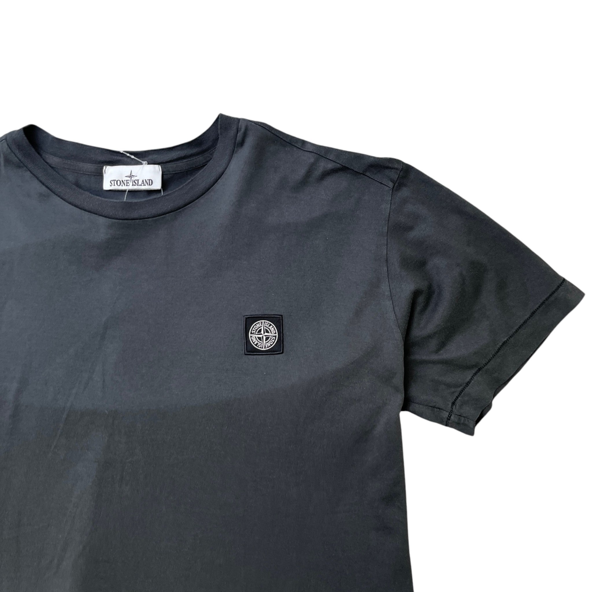 Men's Compass Patch T-Shirt Grey Size XL