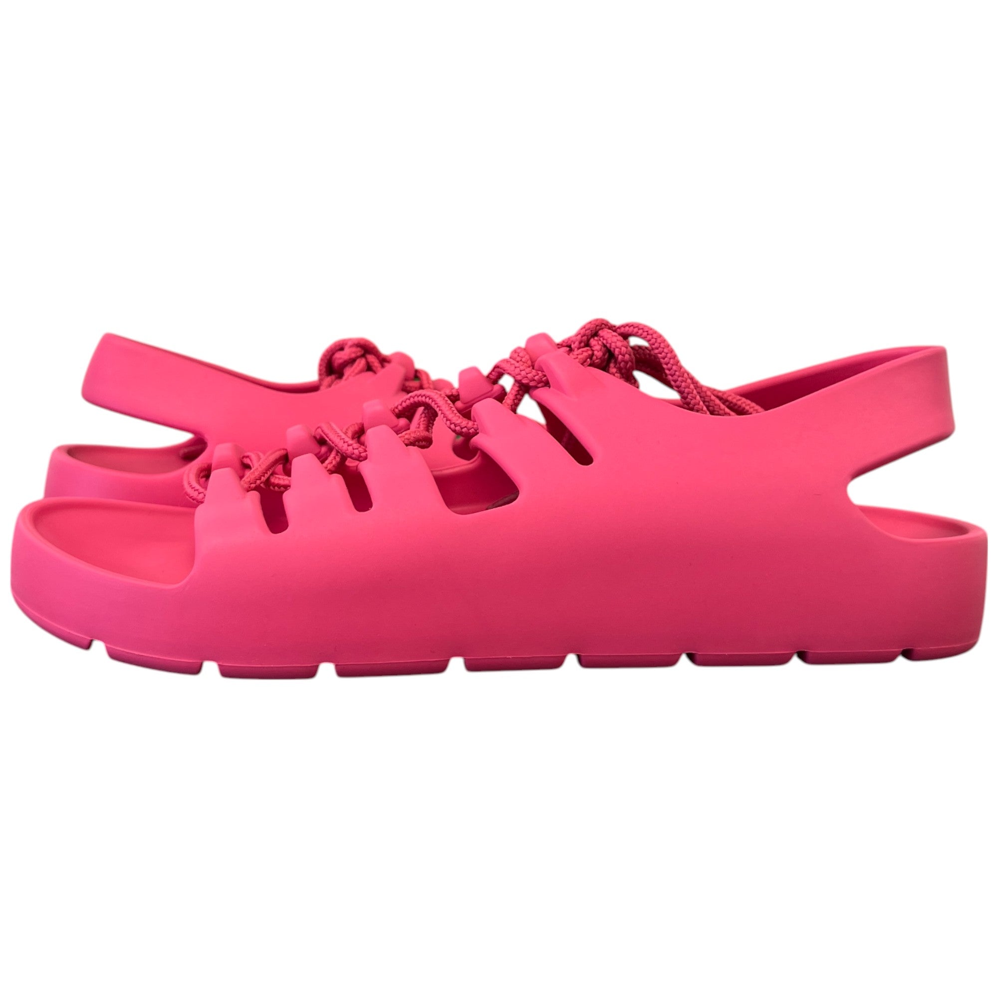 Women's Jelly Lace Slingback Sandals Pink Size EU 37 / UK 4