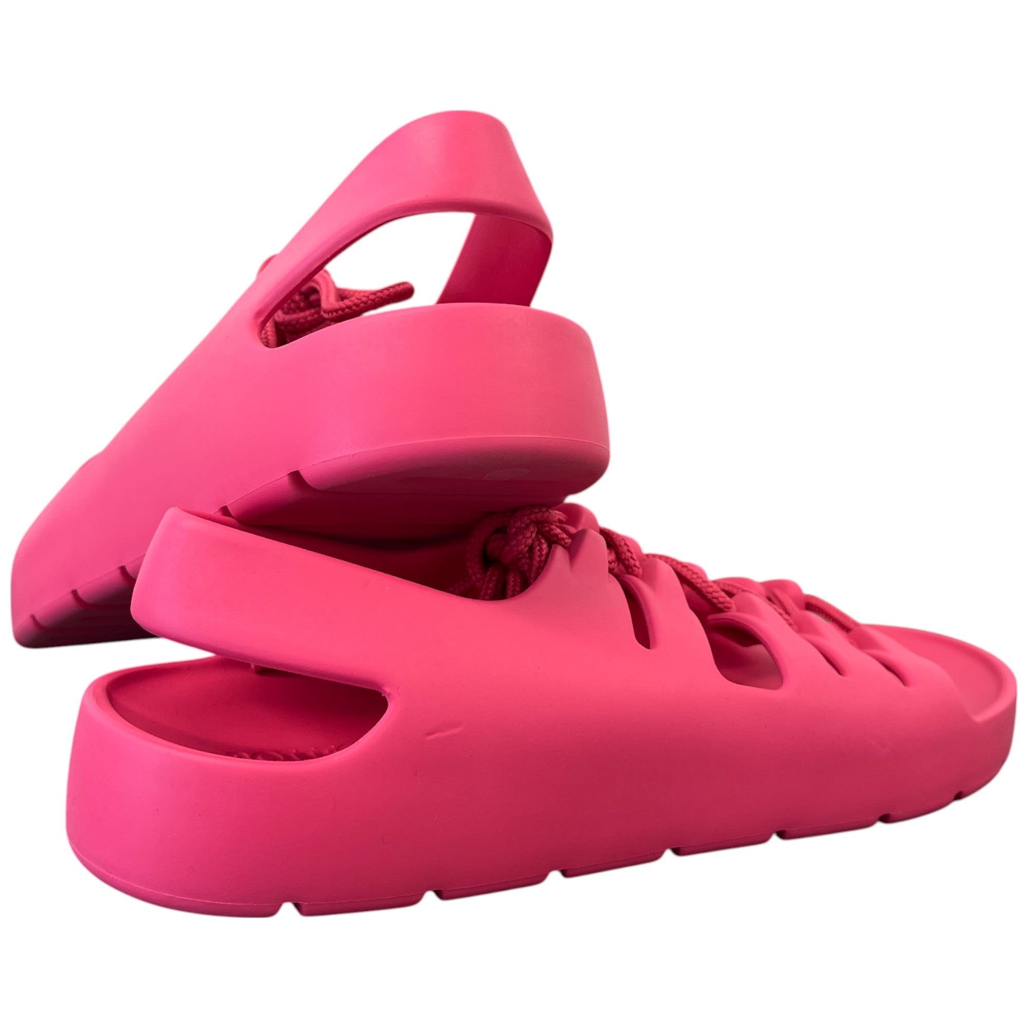 Women's Jelly Lace Slingback Sandals Pink Size EU 37 / UK 4