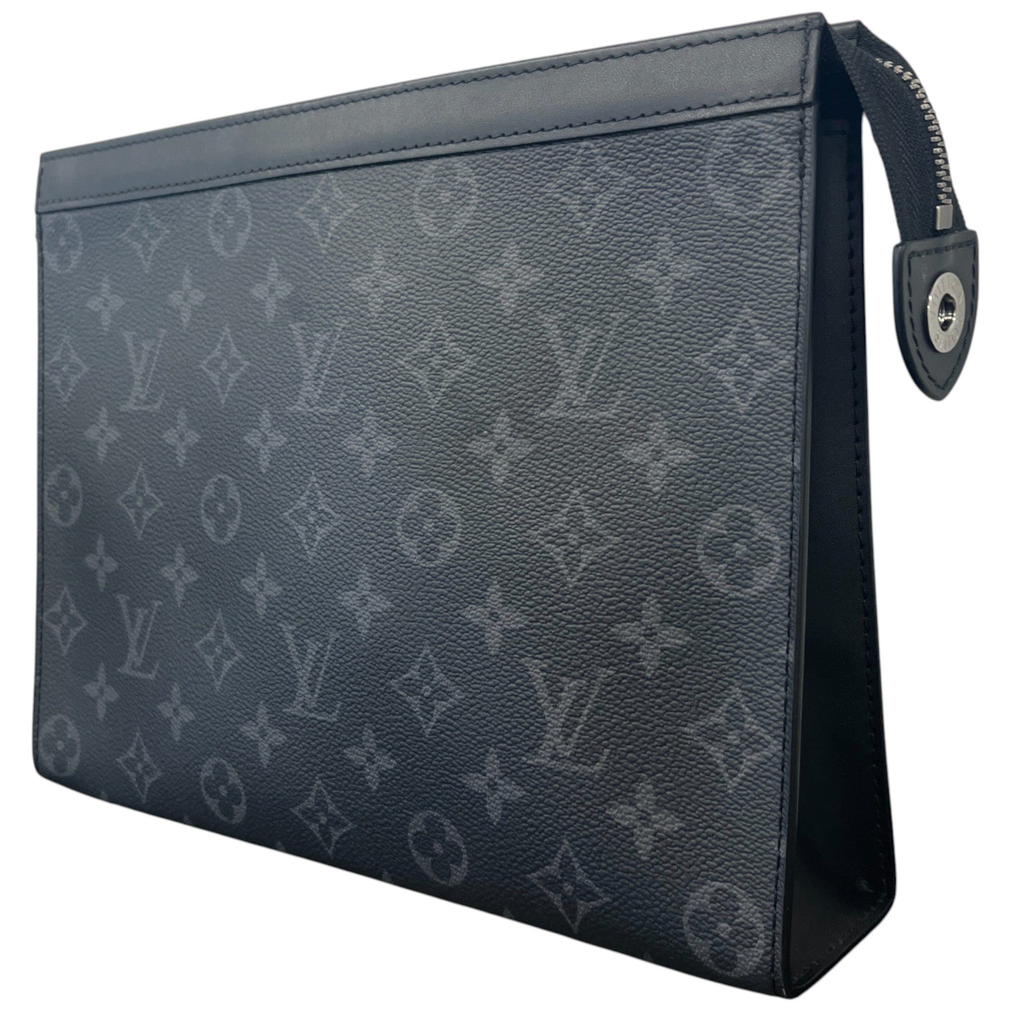 Men's Monogram Eclipse Voyage Mm Pouch Black