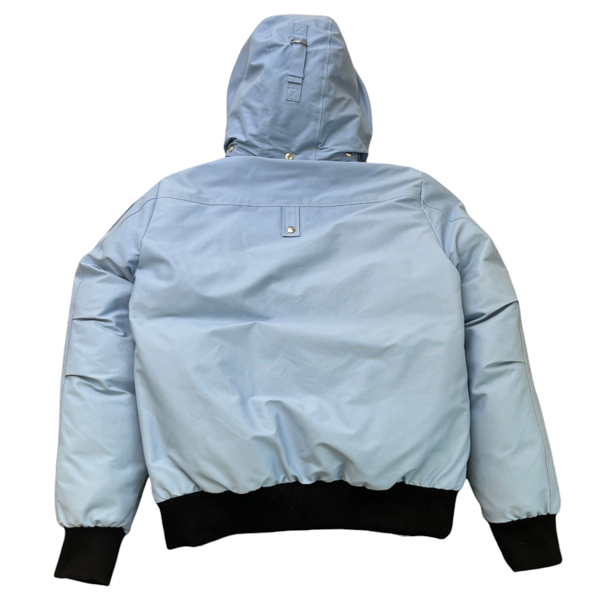 Men's Ballistic Bomber Down Jacket Blue Size L