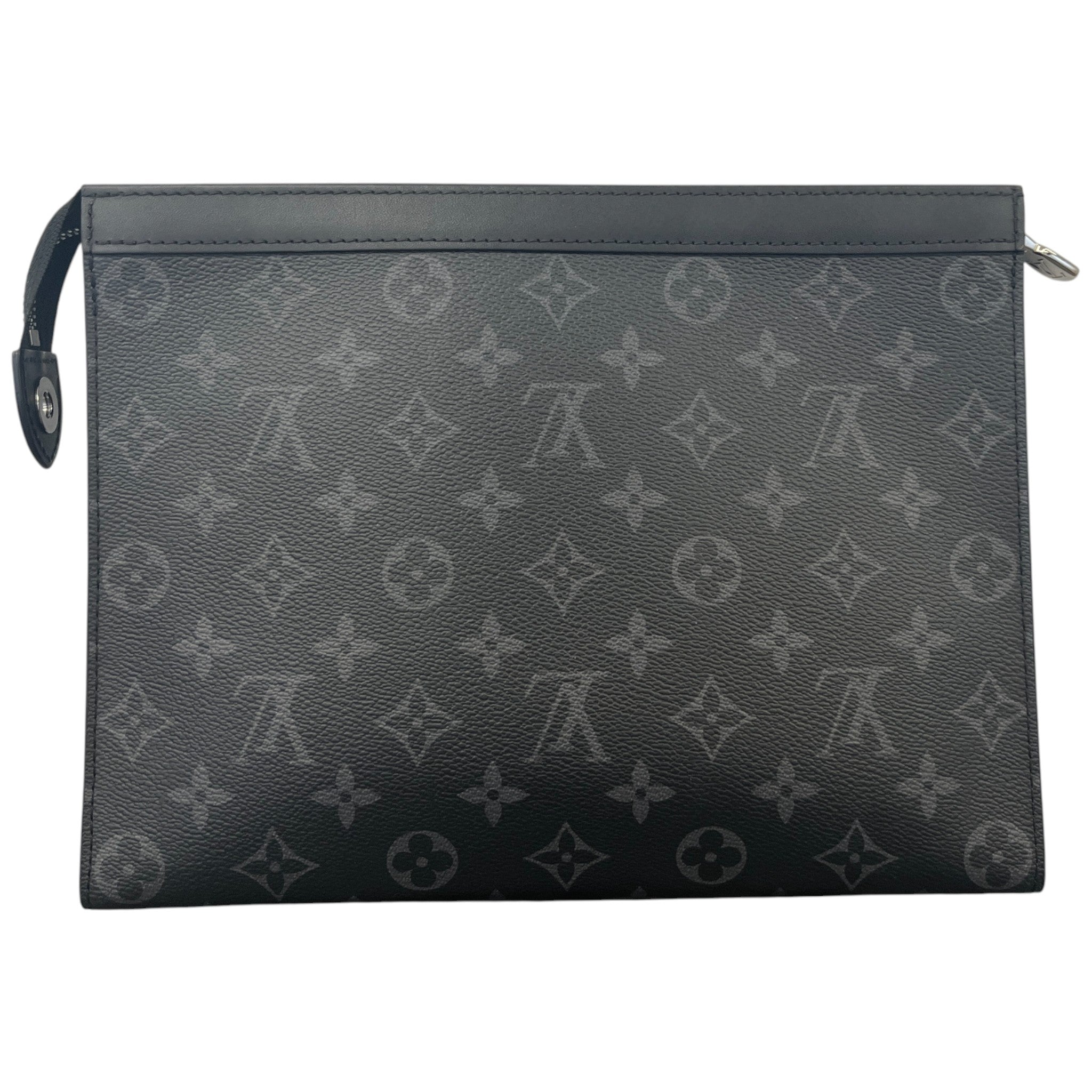 Men's Monogram Eclipse Voyage Mm Pouch Black