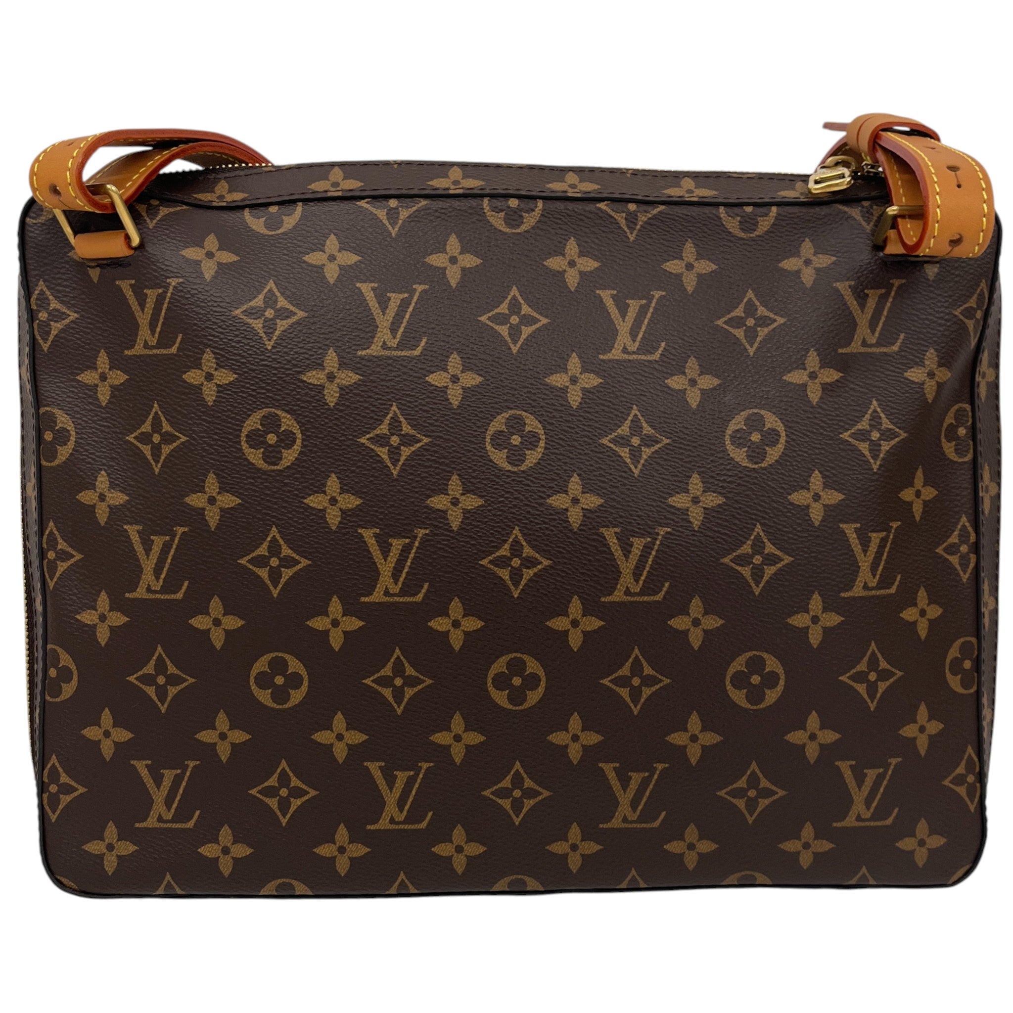 Men's Monogram Soft Trunk Messenger Bag Beige