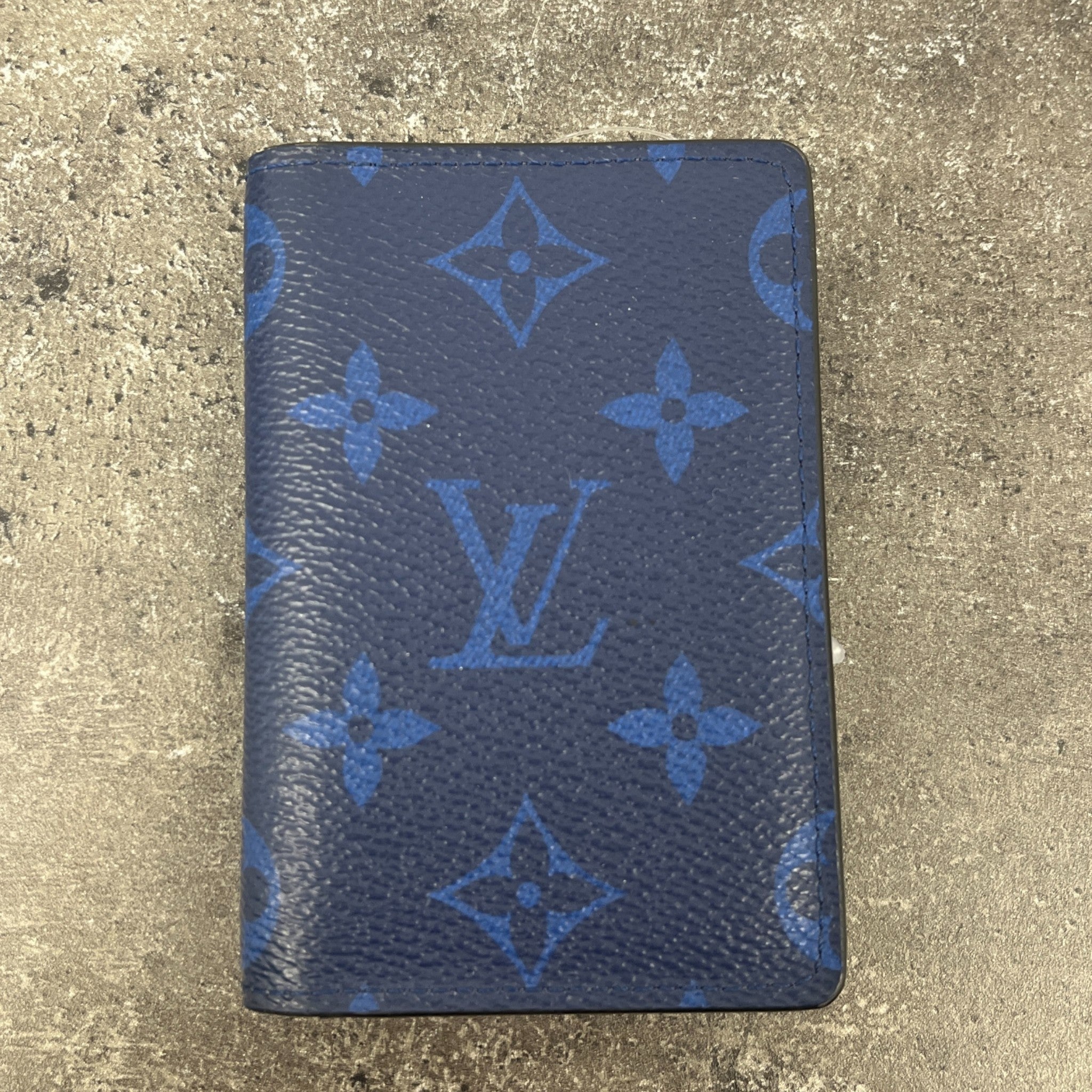 Men's Pocket Organiser Card Holder Blue