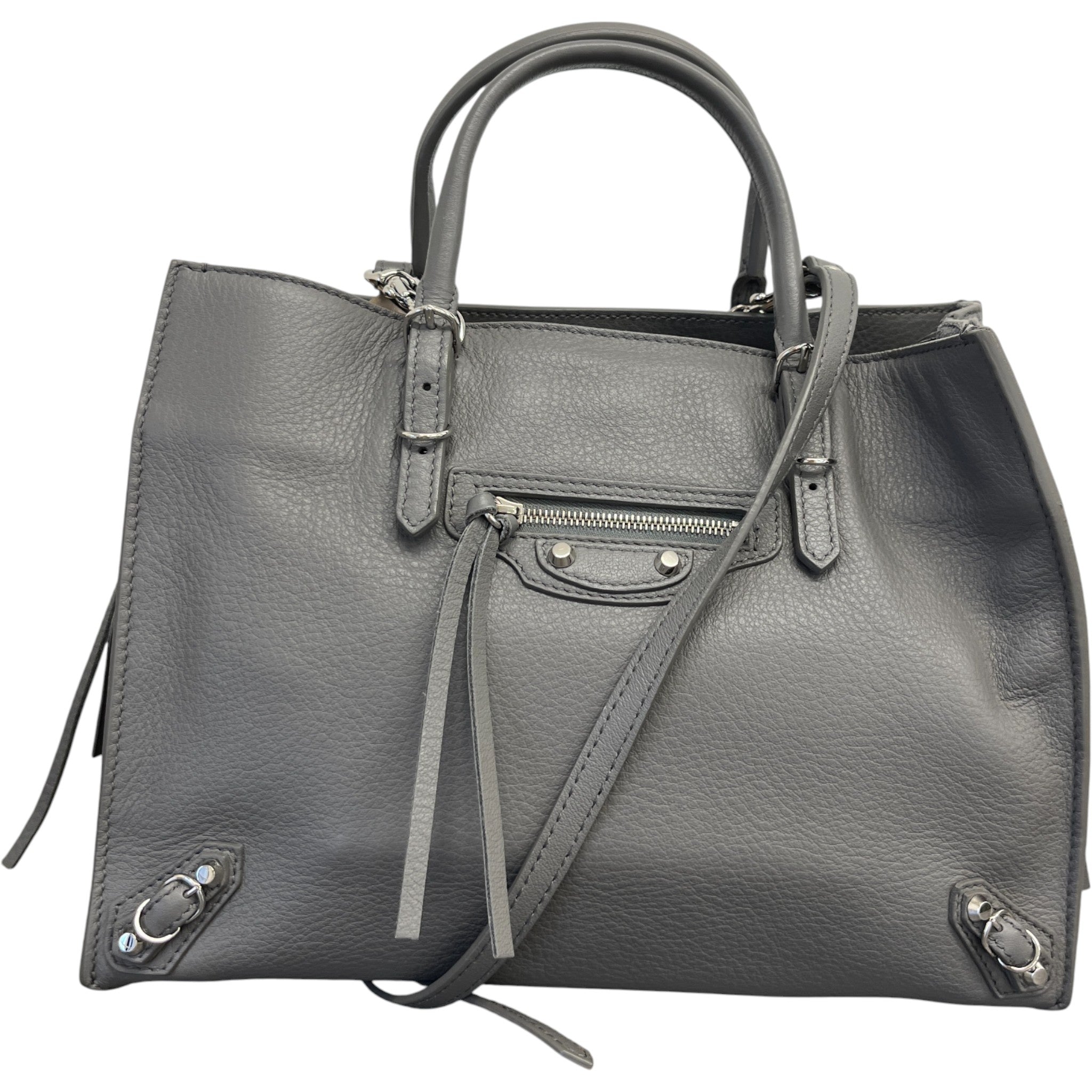 Women's Motocross Papier A4 Handbag Grey