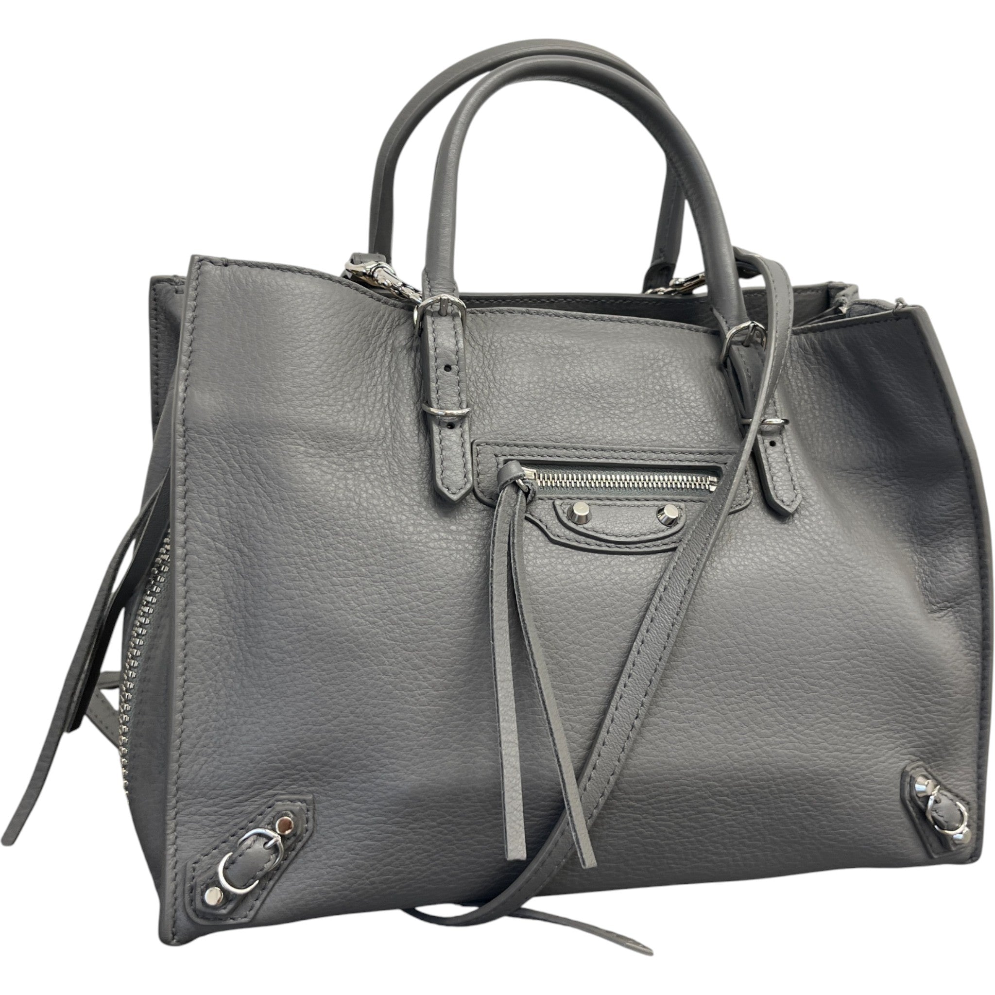 Women's Motocross Papier A4 Handbag Grey