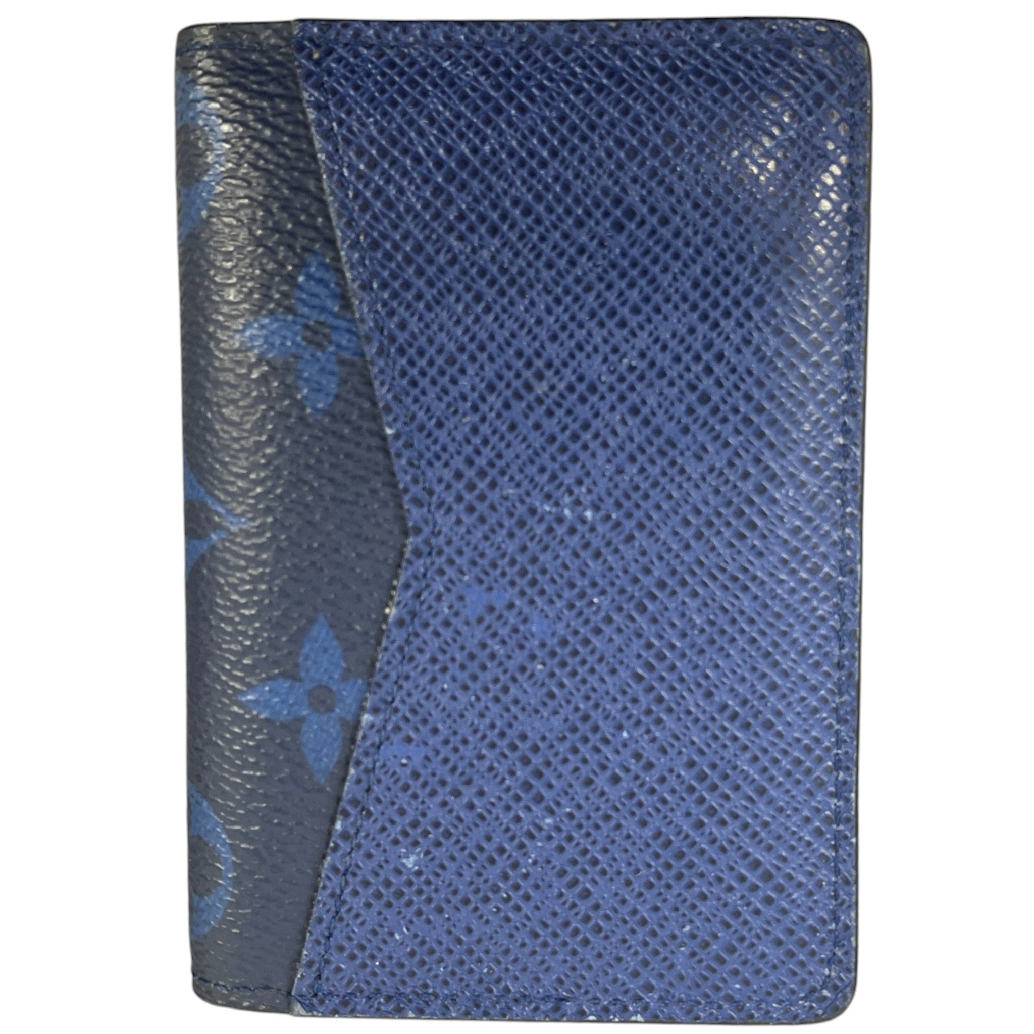 Men's Pocket Organiser Card Holder Blue