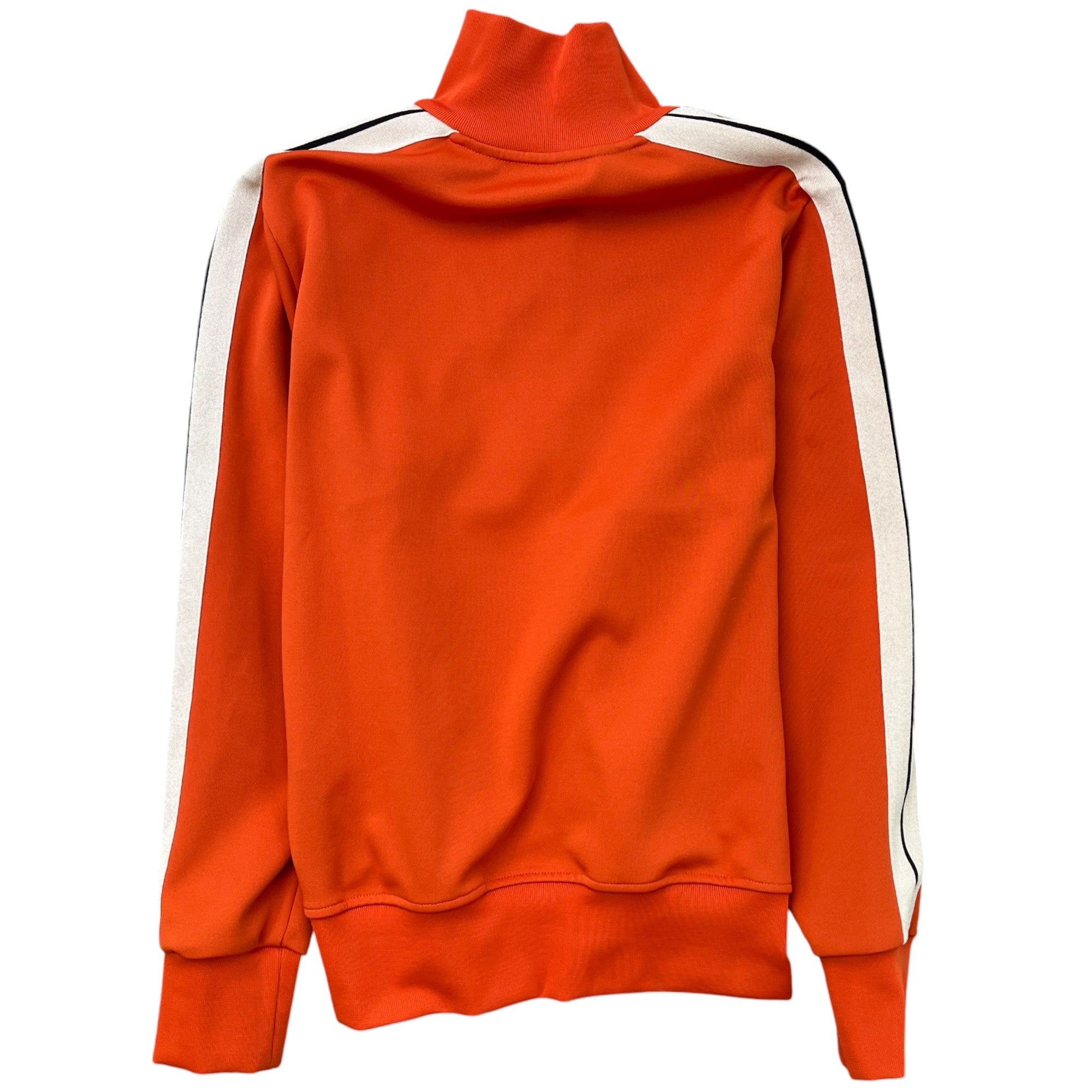 Men's Logo Print Track Jacket Orange Size S
