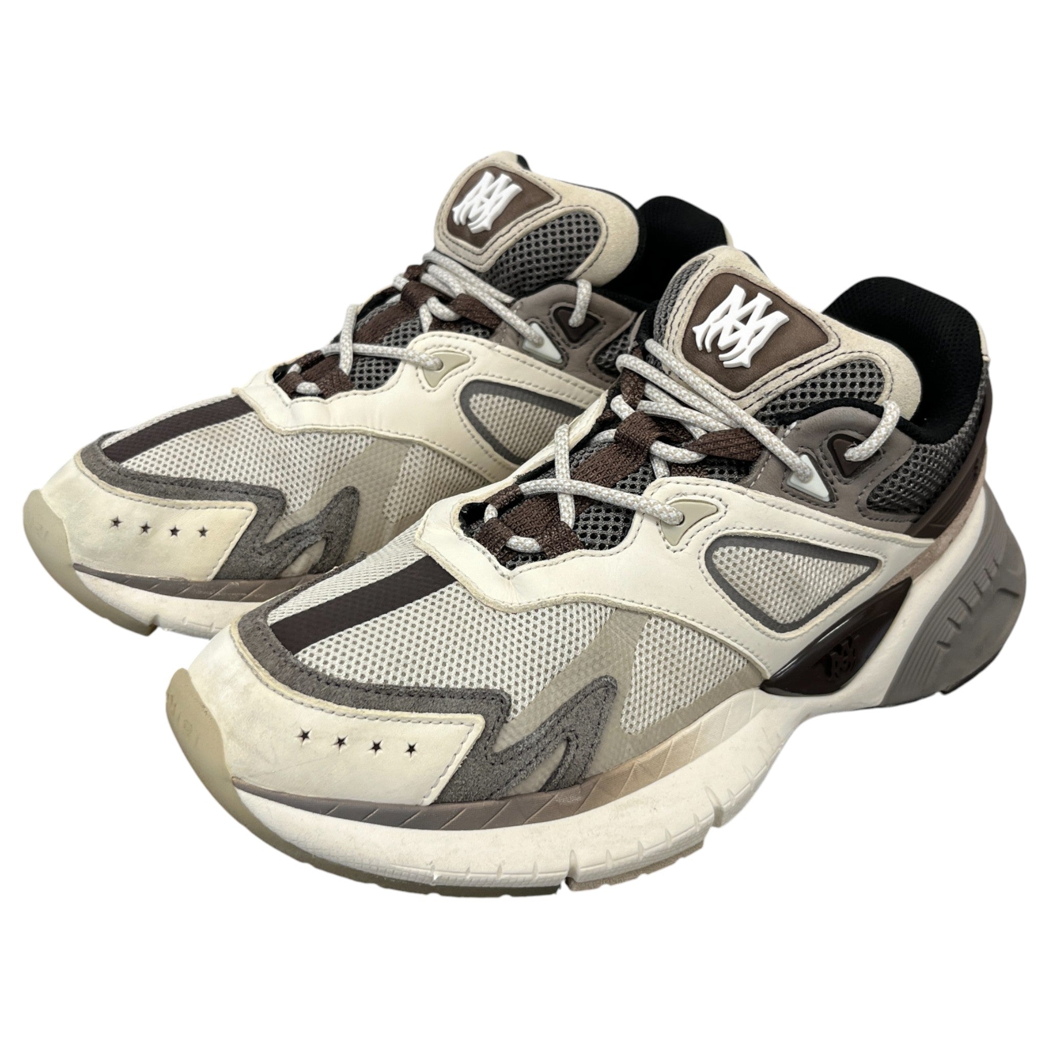 Men's Ma Runner Low Trainers Brown Size EU 42 / UK 8