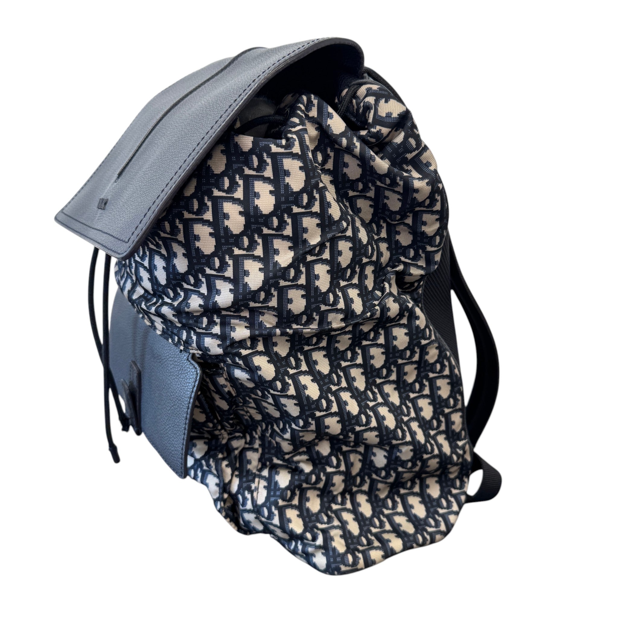 Men's Oblique Nylon Motion Backpack Navy