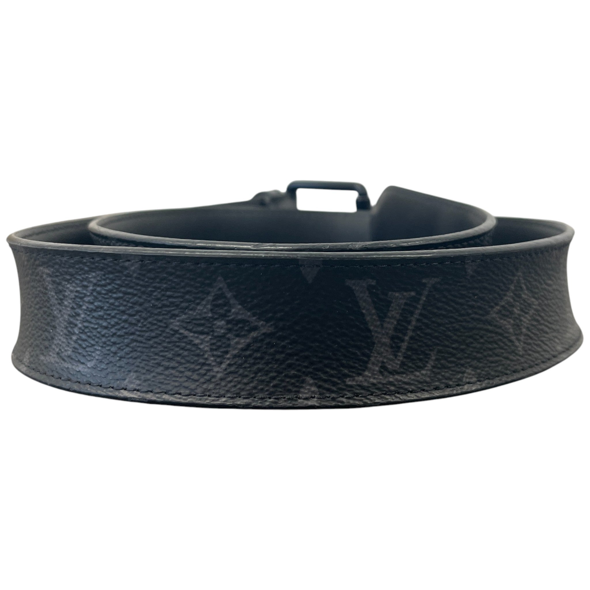 Men's Monogram Eclipse Belt Black Size Waist 30"