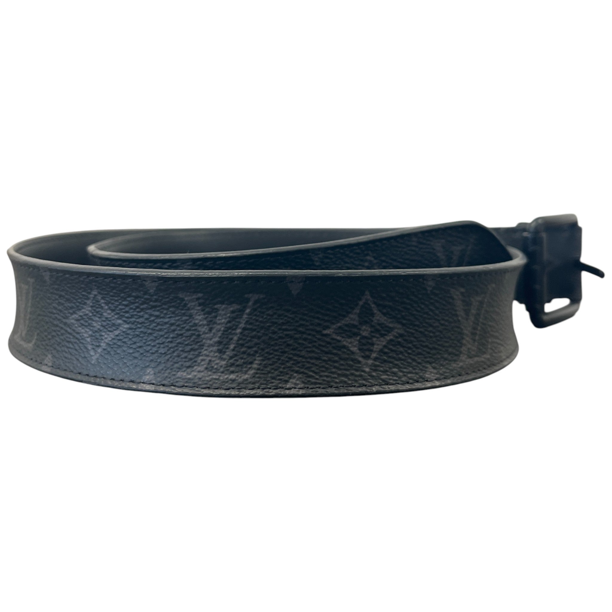 Men's Monogram Eclipse Belt Black Size Waist 30"