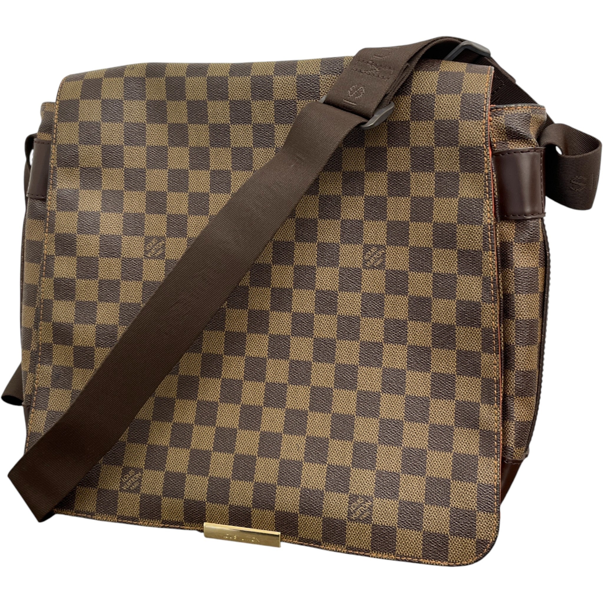 Men's Damier Ebene Bastille Bag Brown