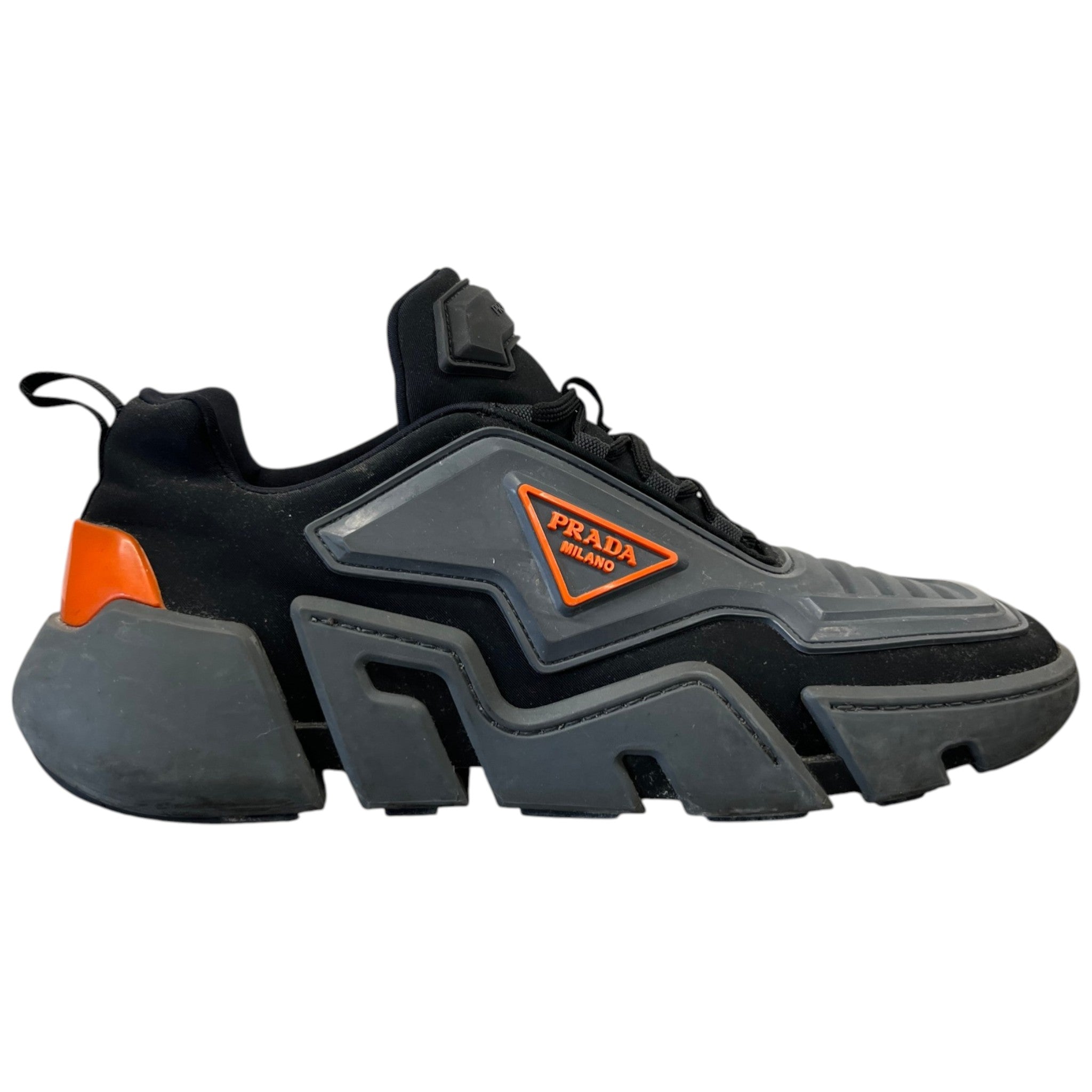 Men's Techno Stretch Low Trainers Black Size EU 43.5 / UK 9.5