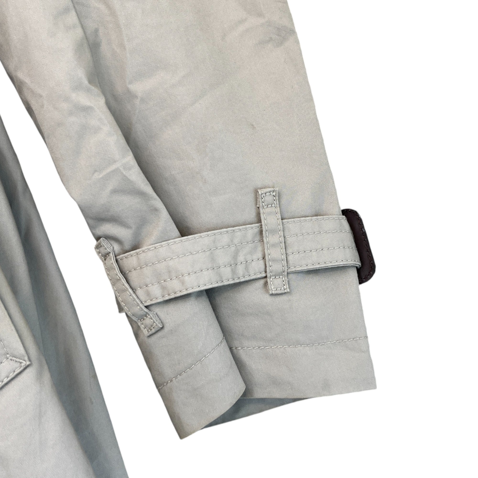 Men's Trench Jacket Beige Size M