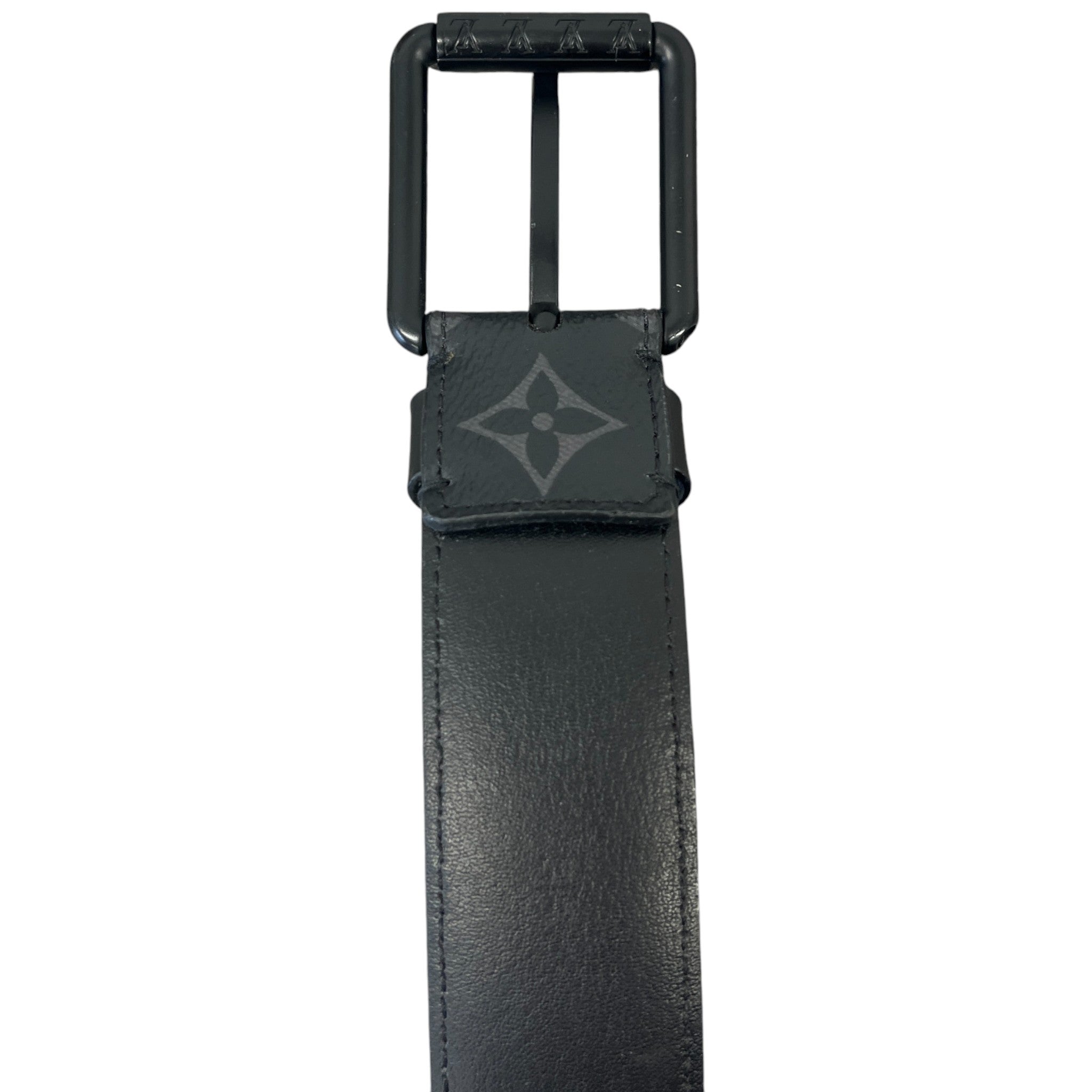 Men's Monogram Eclipse Belt Black Size Waist 30"