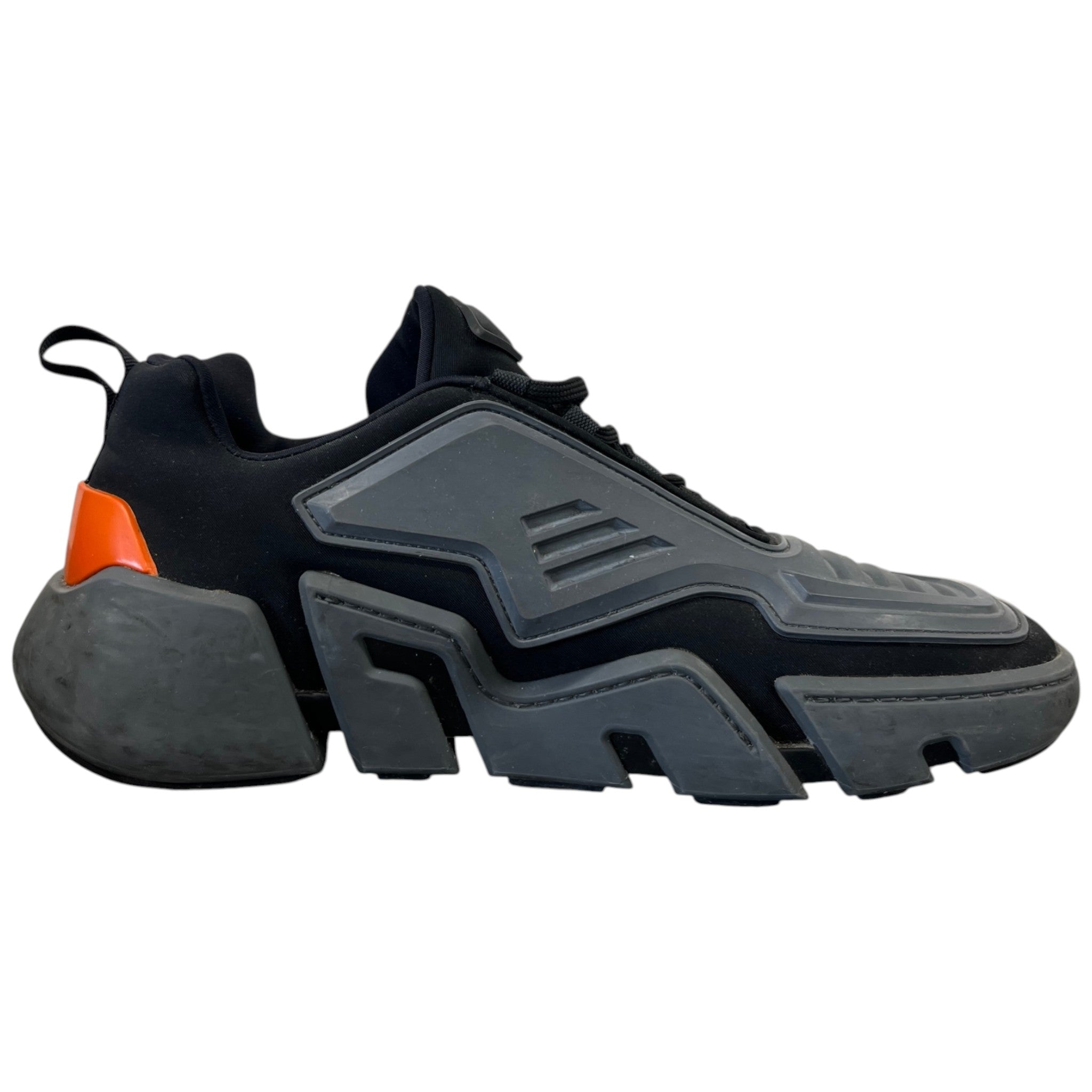 Men's Techno Stretch Low Trainers Black Size EU 43.5 / UK 9.5