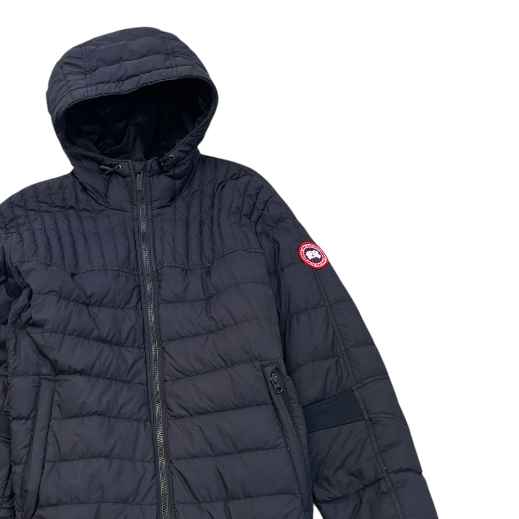 Men's Cabri Hoody Down Jacket Black Size XL