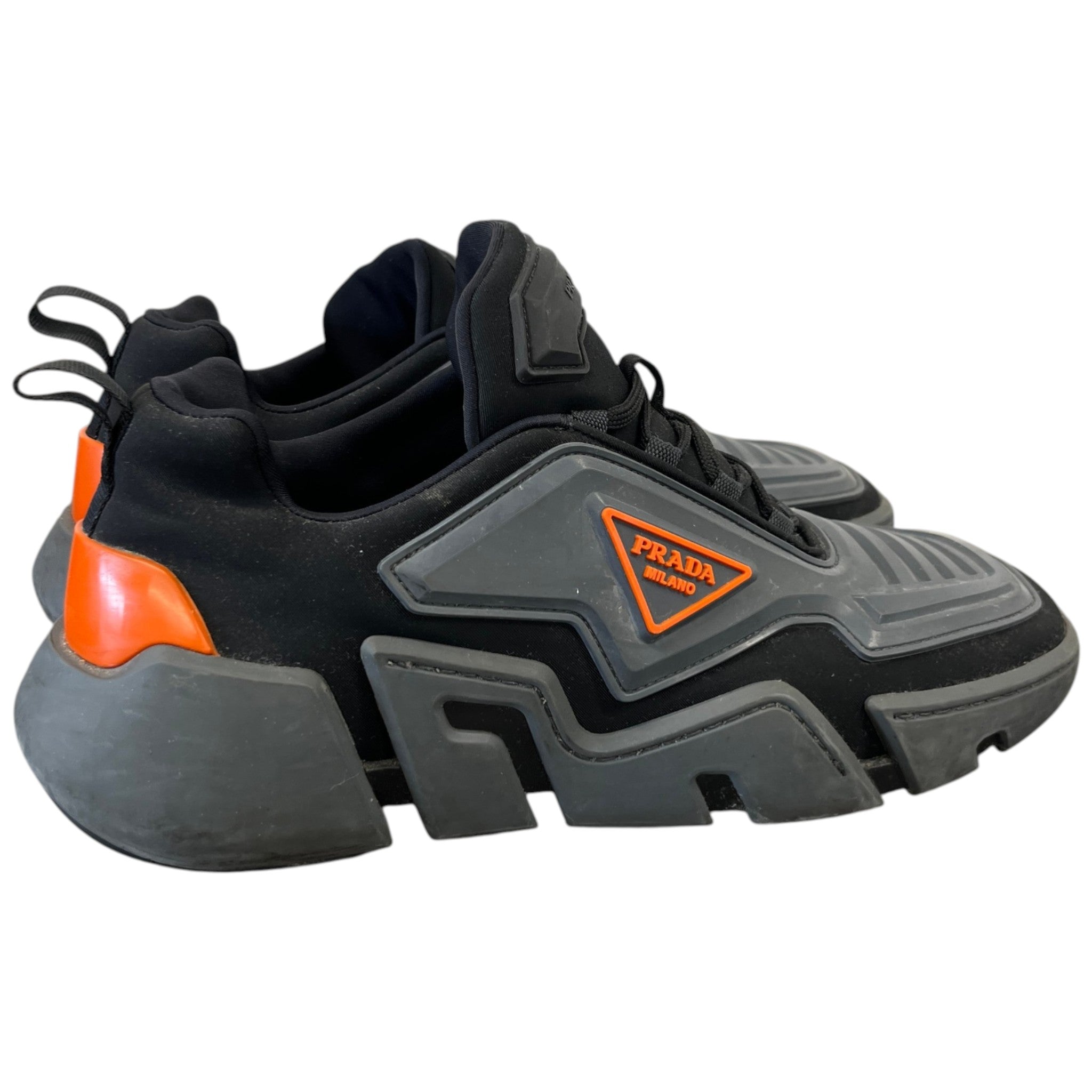 Men's Techno Stretch Low Trainers Black Size EU 43.5 / UK 9.5