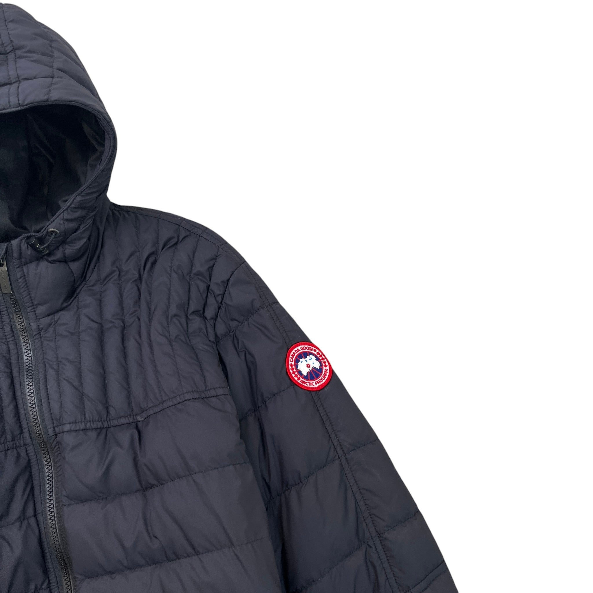 Men's Cabri Hoody Down Jacket Black Size XL