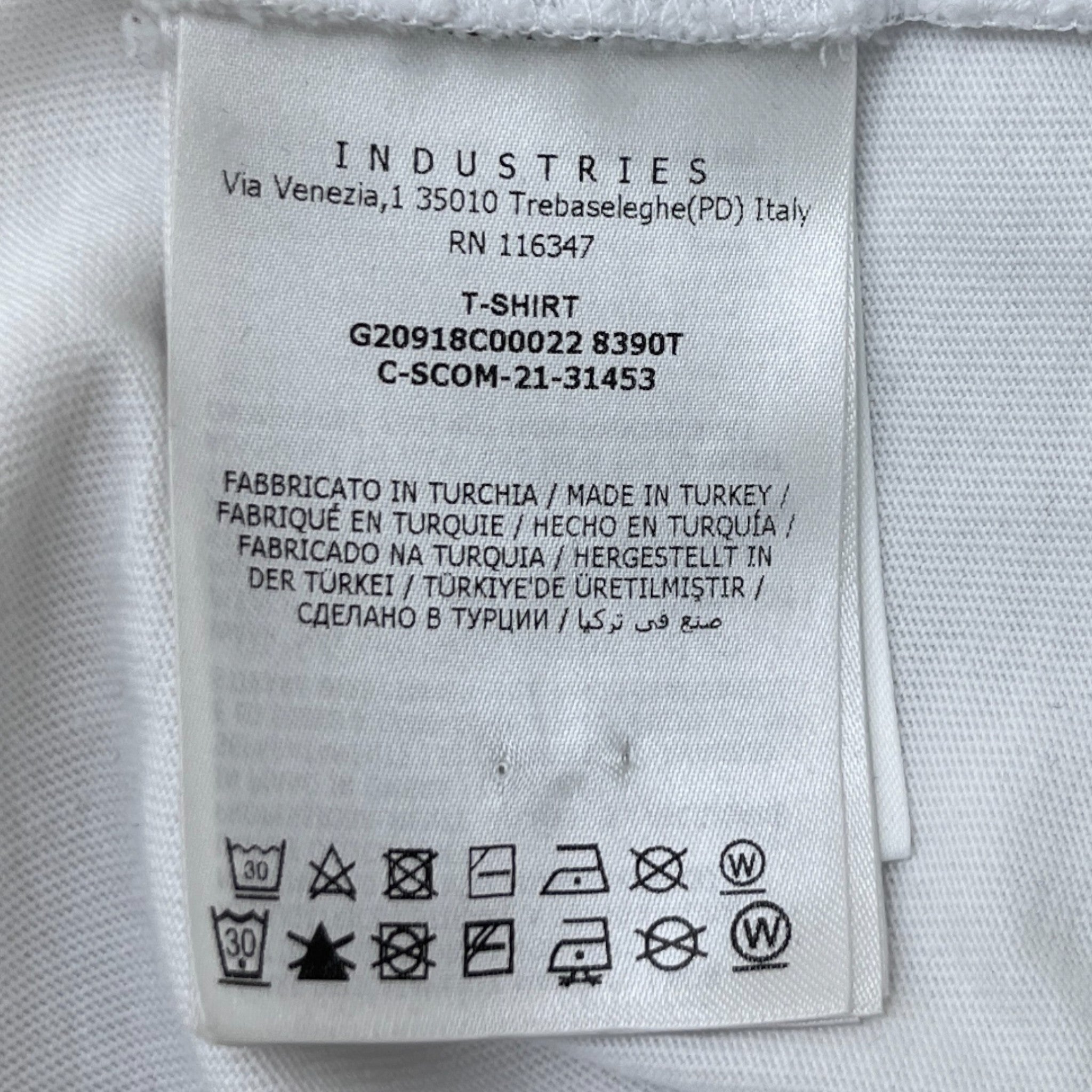 Men's Maglia T-Shirt White Size XS