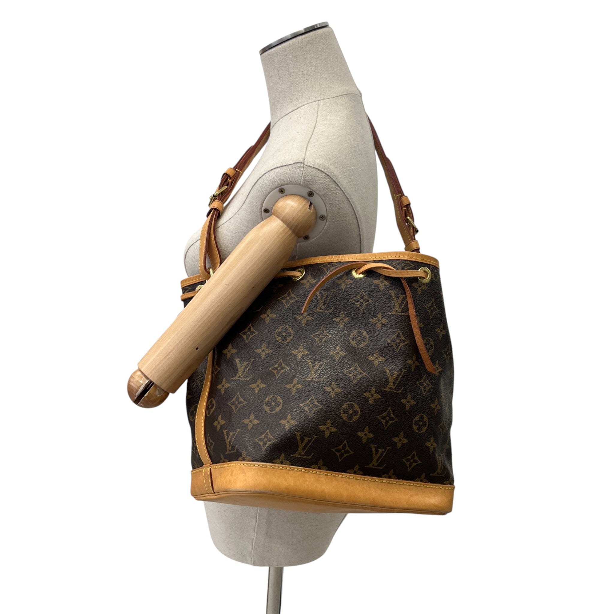 Women's Monogram Noé Bb Bucke Bag Brown