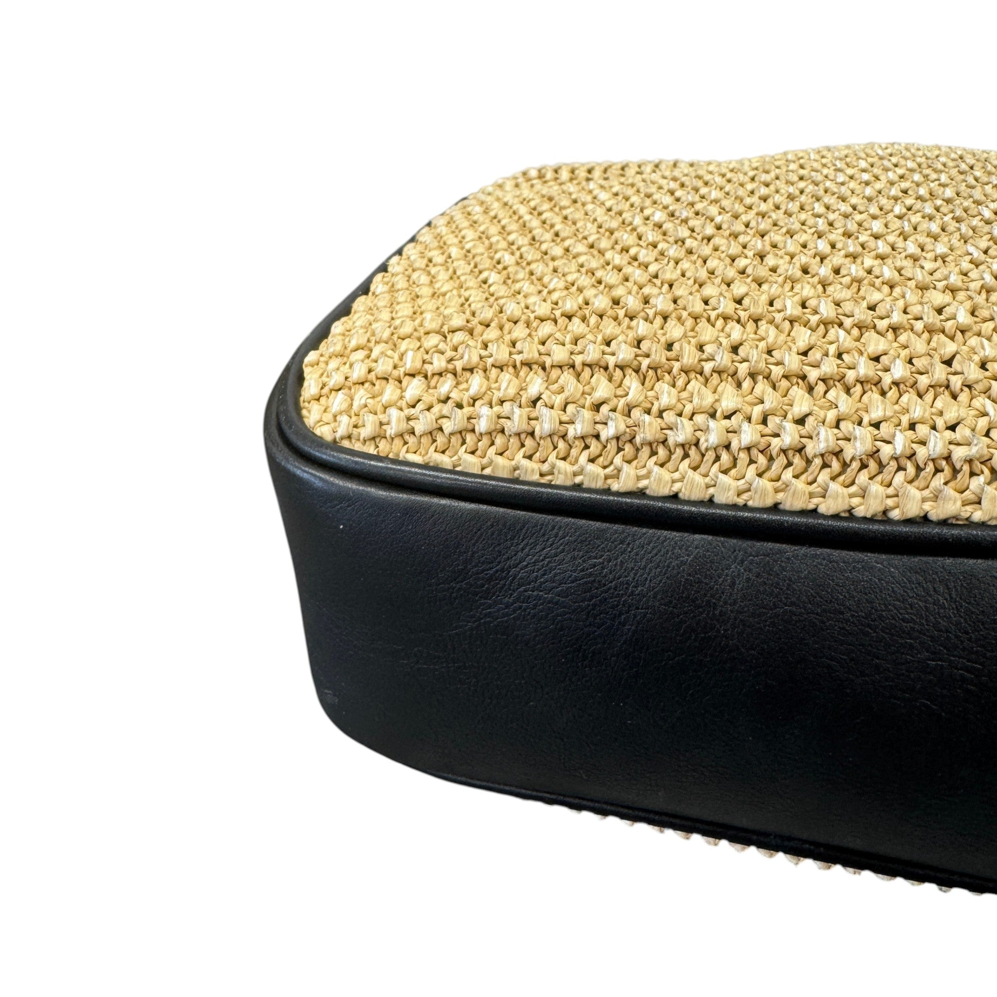 Women's Lou Raffia Camera Bag Beige