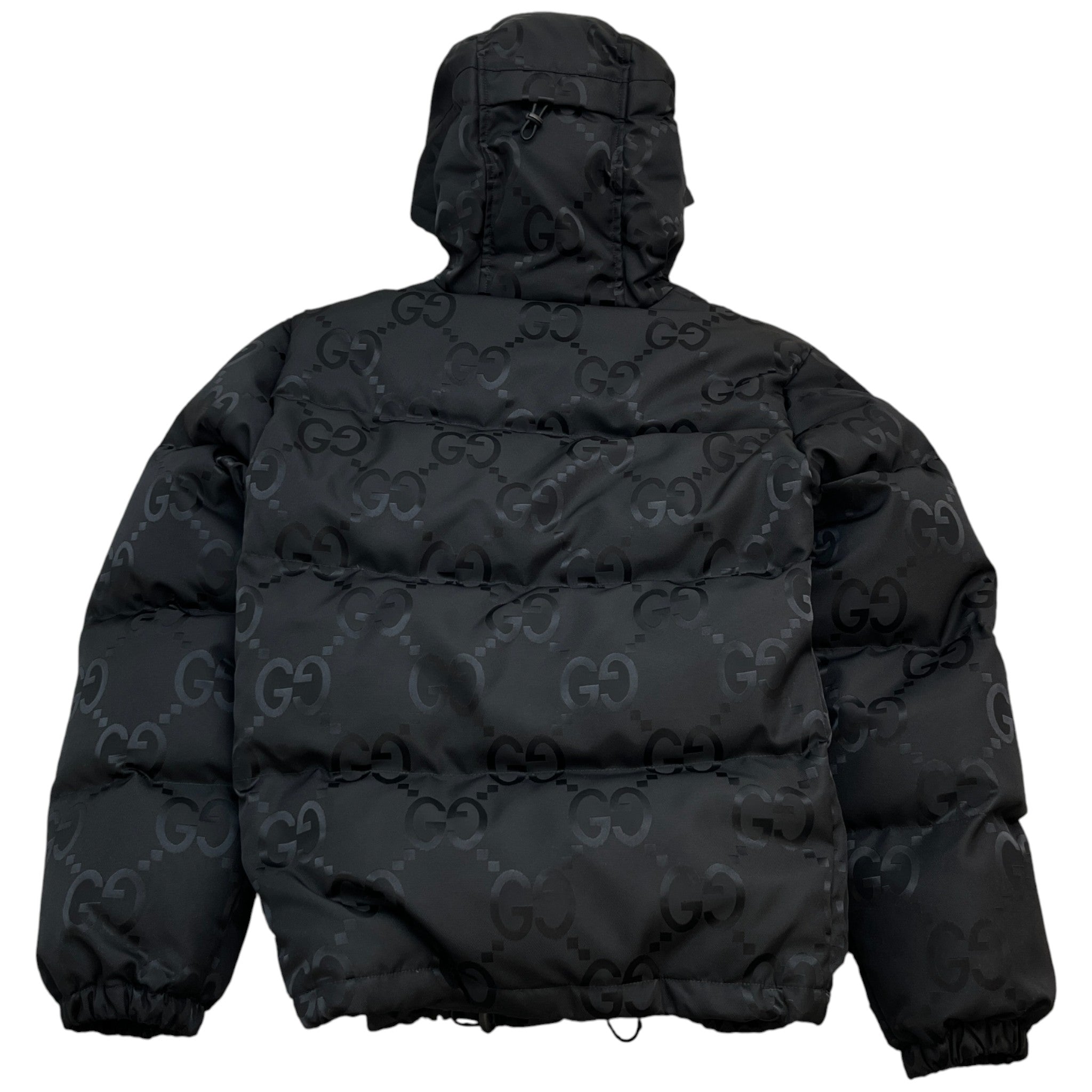Men's Gg Jumbo Down Jacket Black Size IT 44 / XS