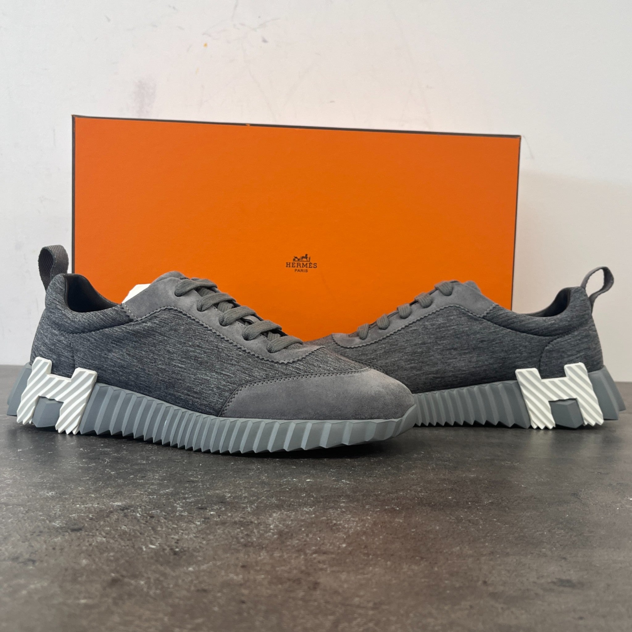 Women's Bouncing Low Trainers Grey Size EU 37 / UK 4