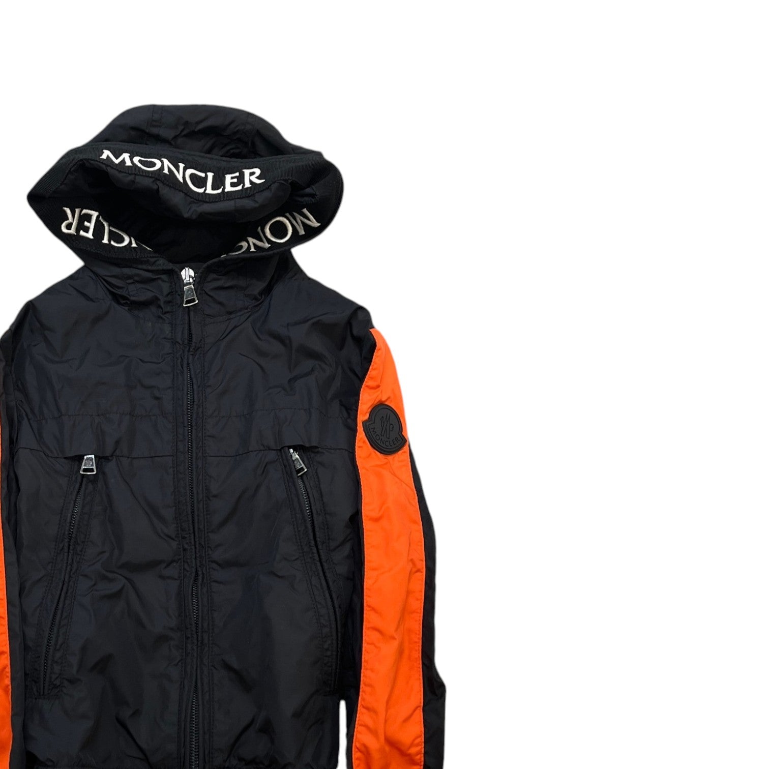 Men's Boys Age 4 Masserau Windbreaker Black Size XXS