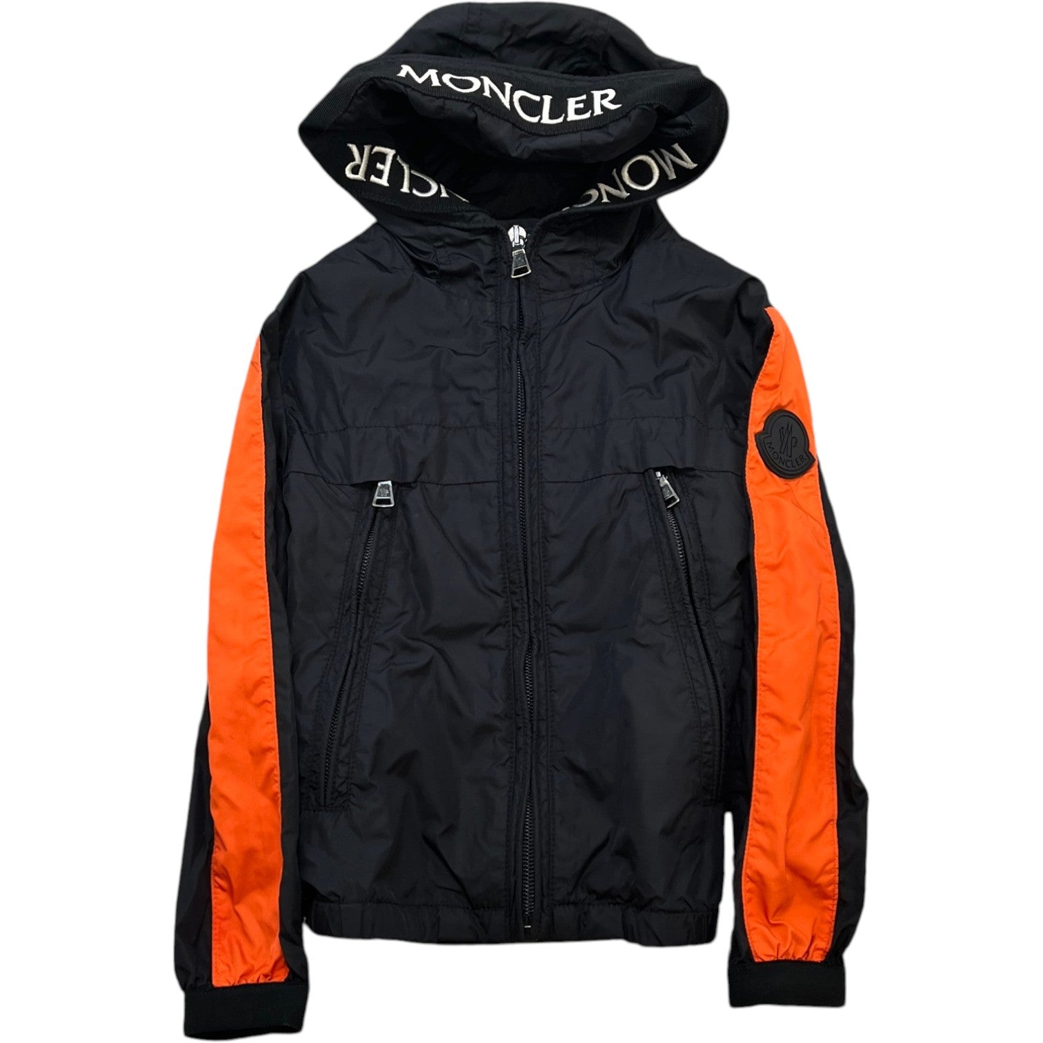 Men's Boys Age 4 Masserau Windbreaker Black Size XXS