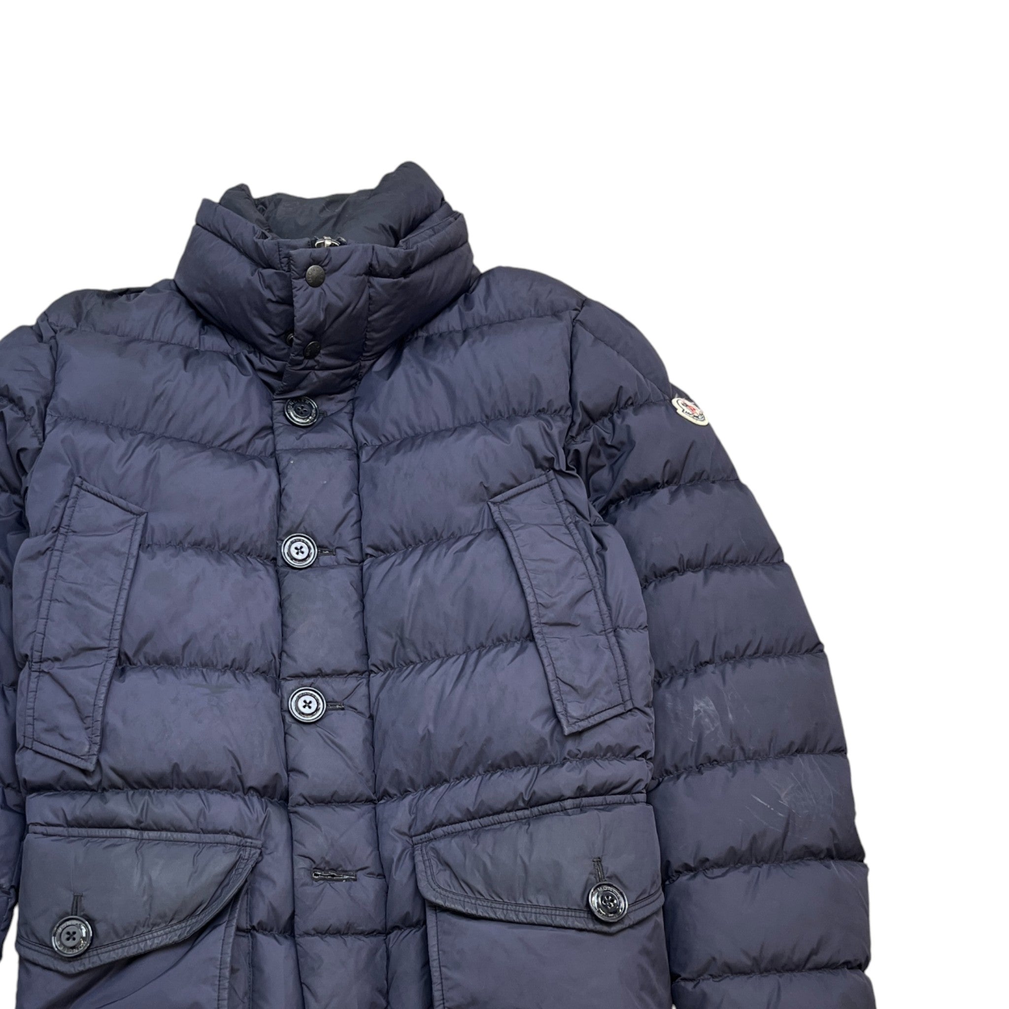 Men's Cluny Down Jacket Navy Size 4 / XL