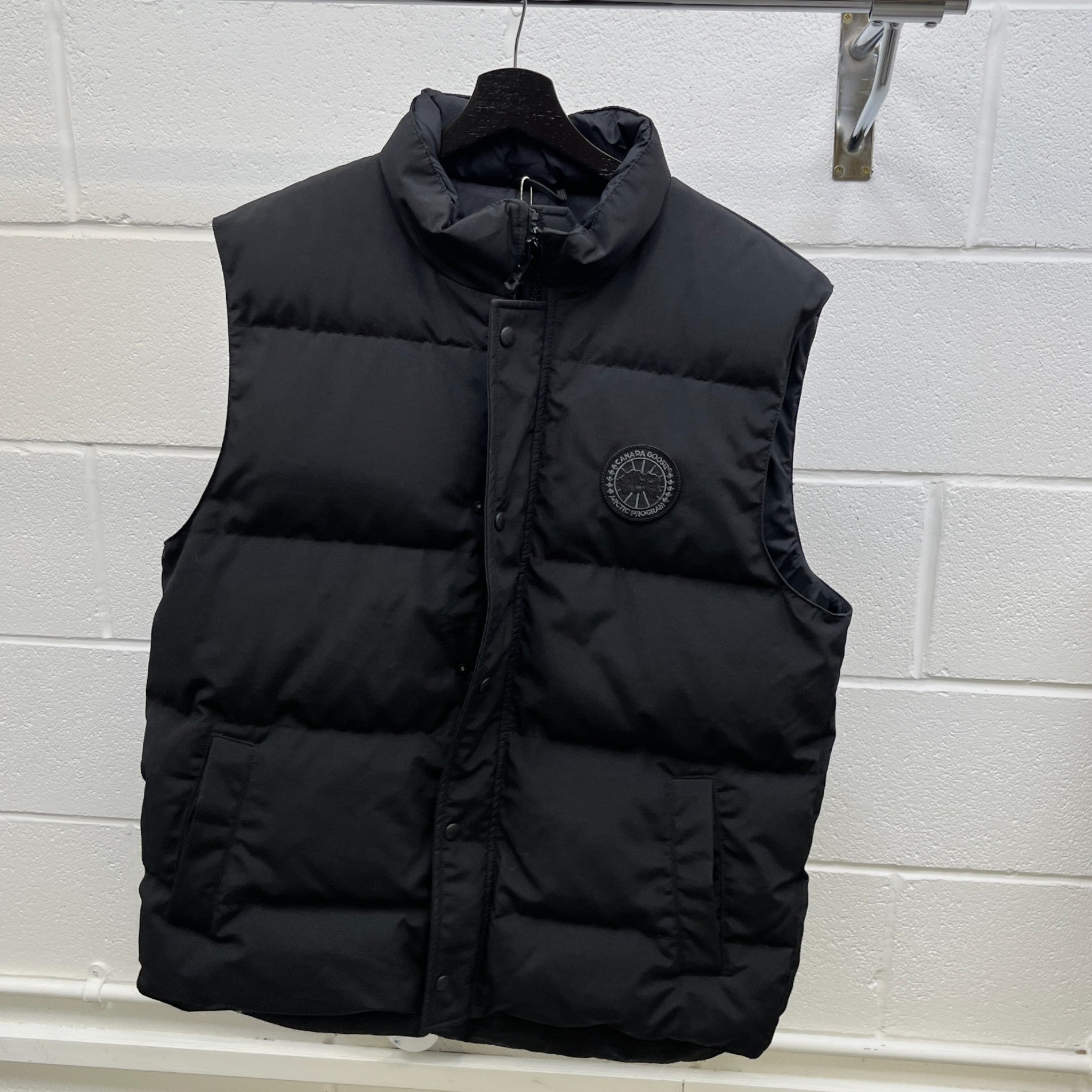 Men's Garson Gilet Black Size XL