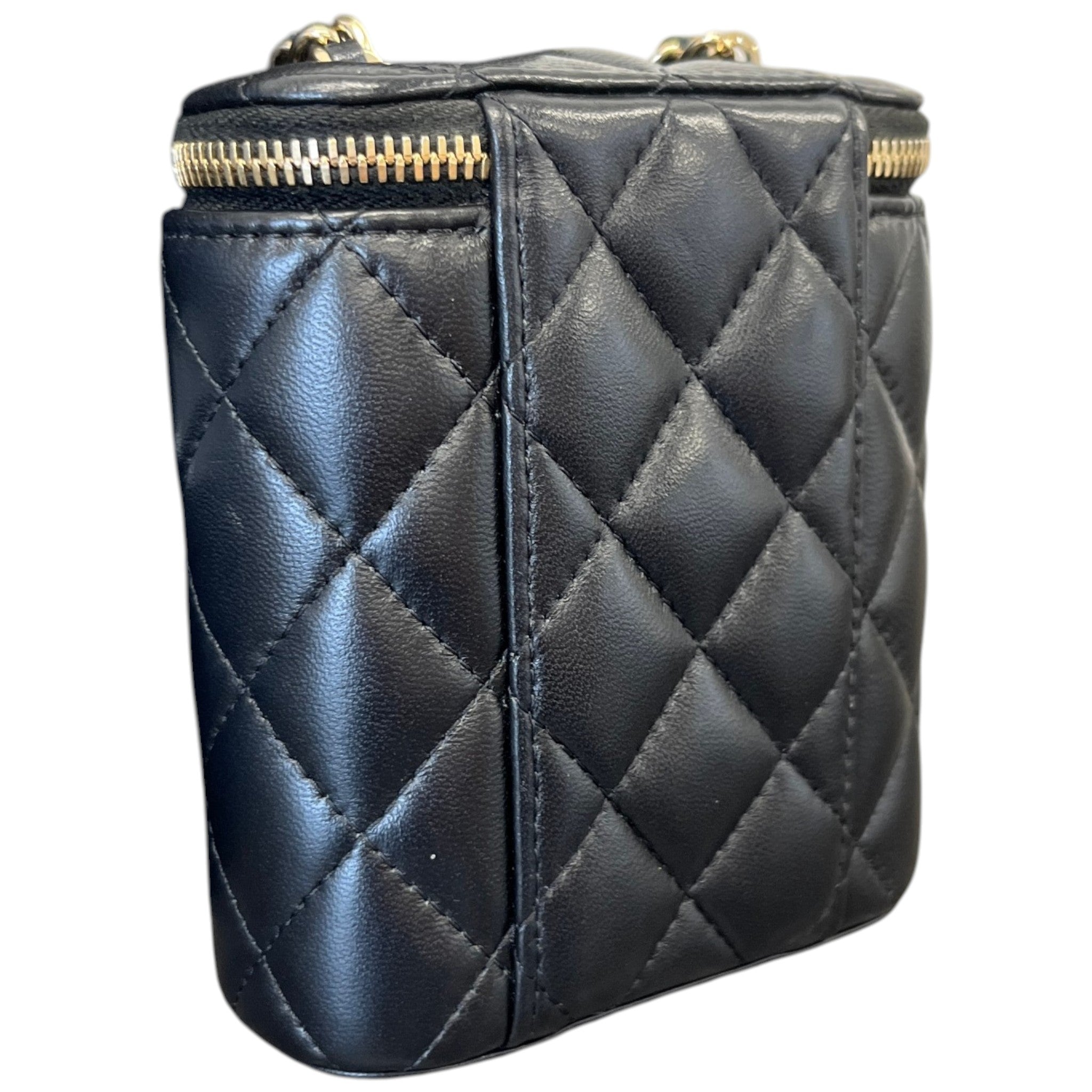 Women's Mini Vanity Chain Bag Black