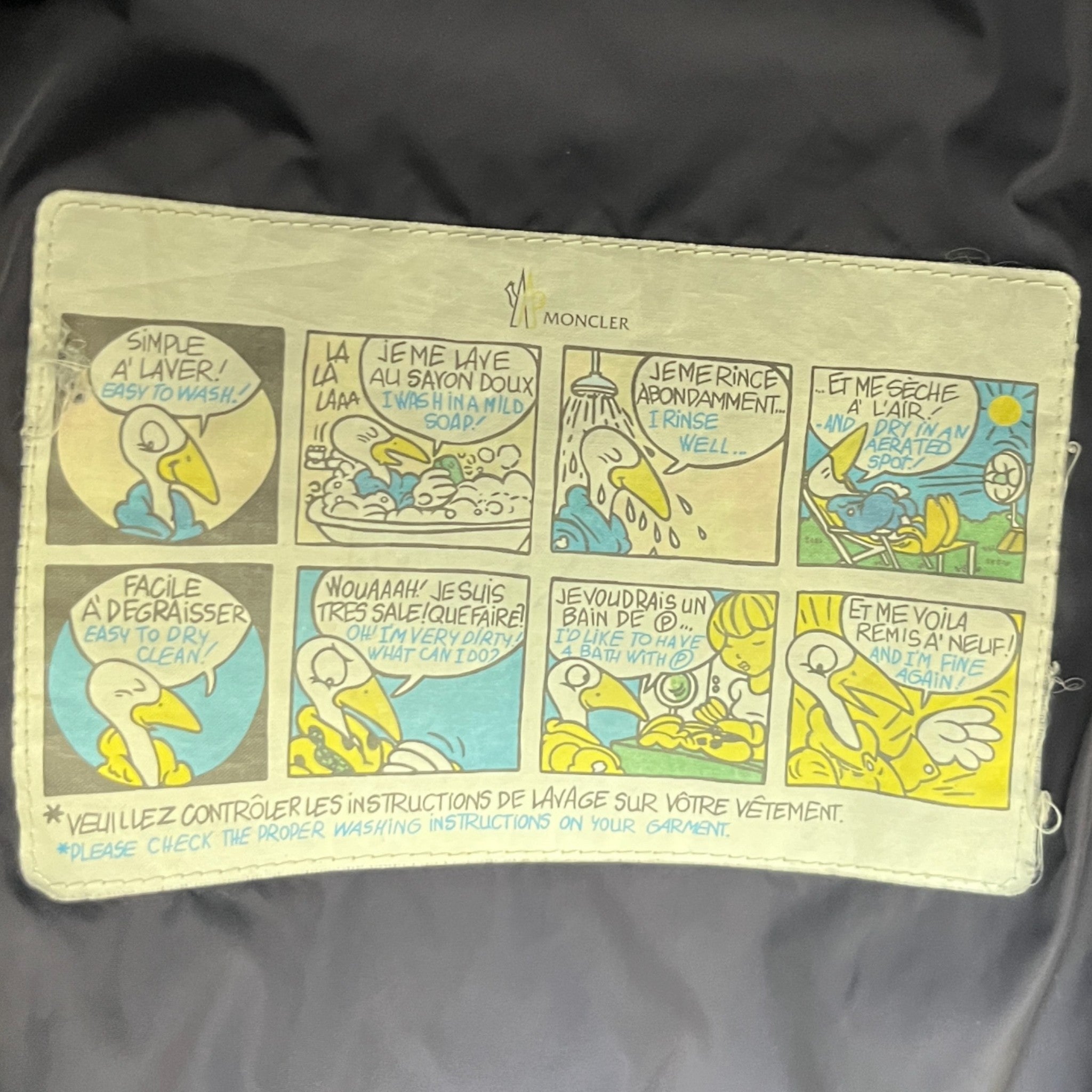 Men's Cluny Down Jacket Navy Size 4 / XL