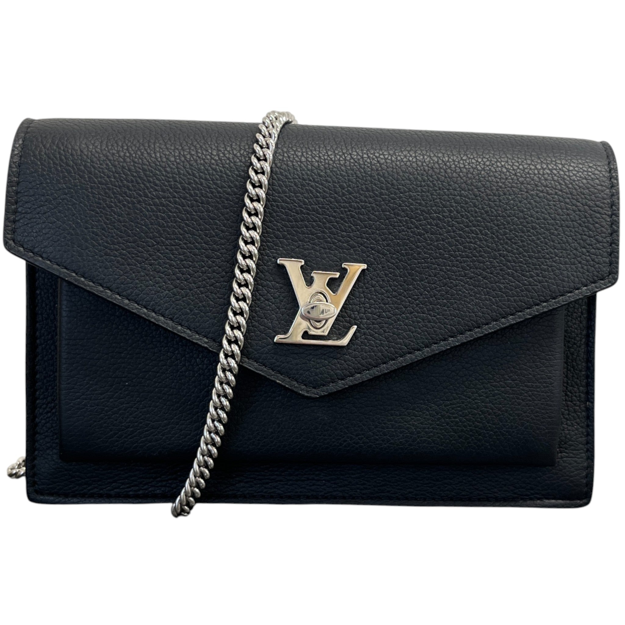 Women's Mylockme Chain Pochette Handbag Black