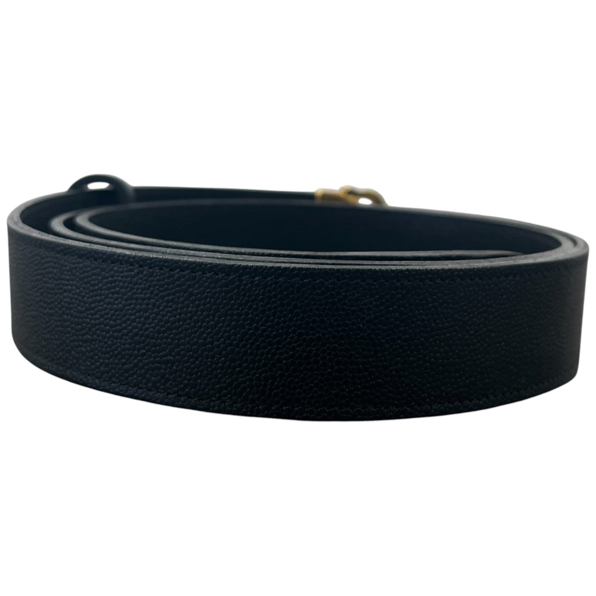 Men's C Logo Belt Black Size Waist 38"