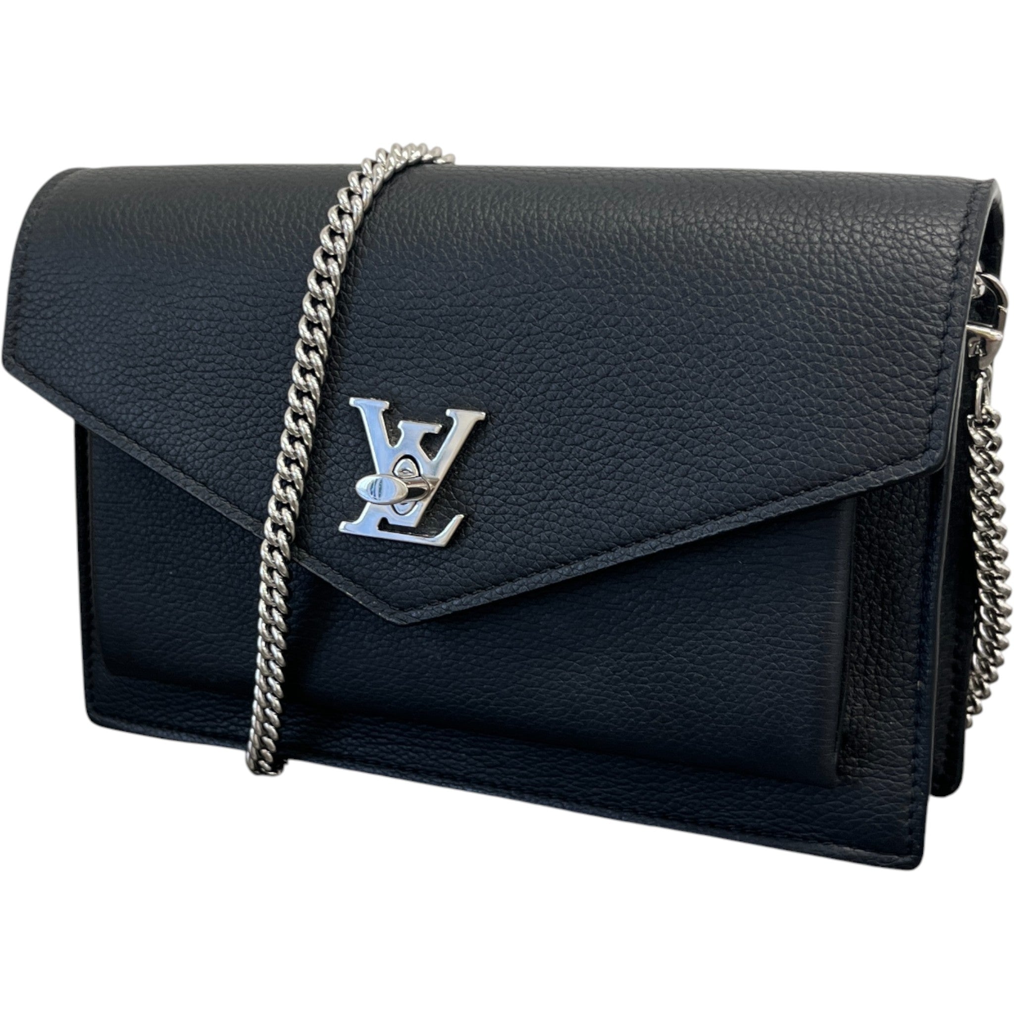 Women's Mylockme Chain Pochette Handbag Black