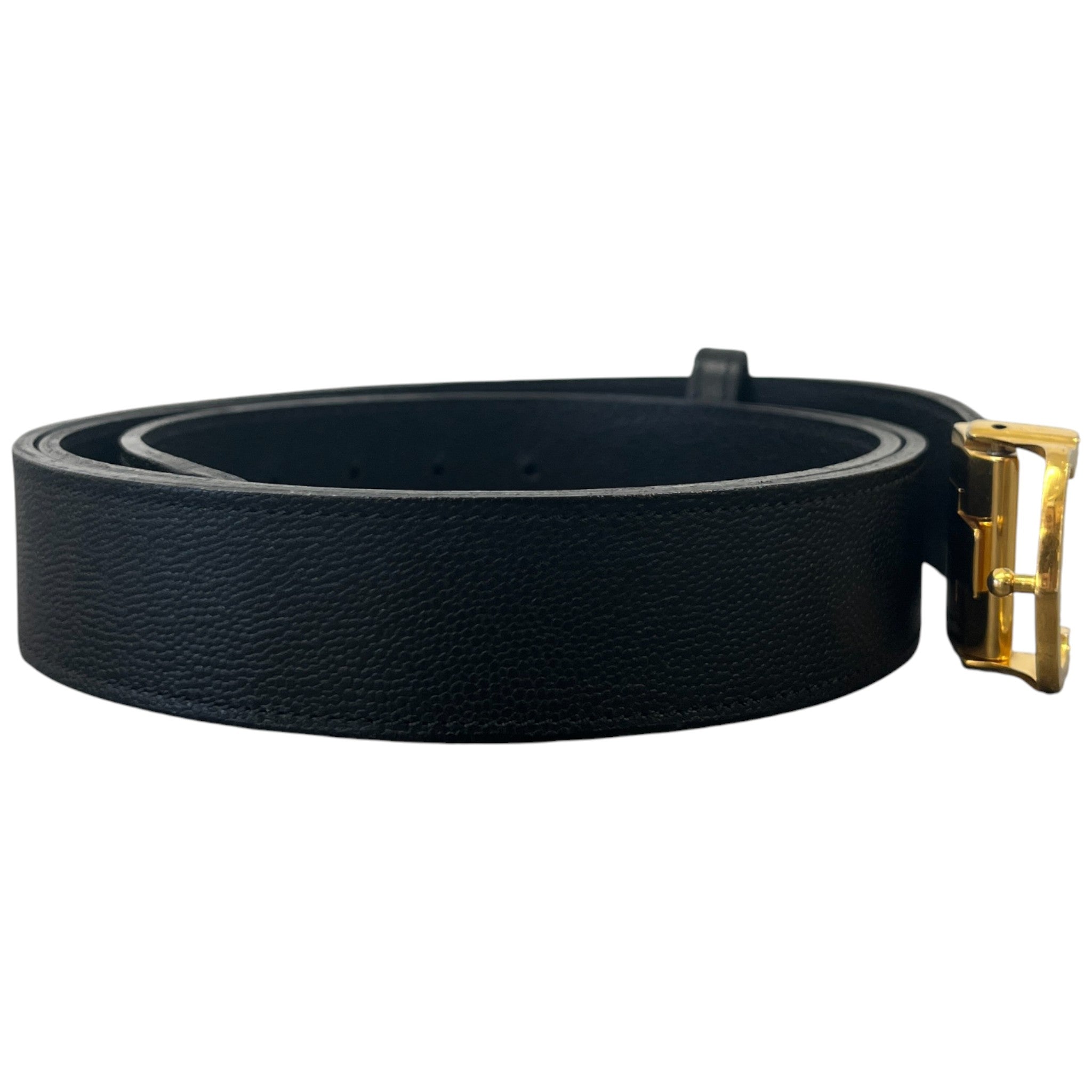 Men's C Logo Belt Black Size Waist 38"