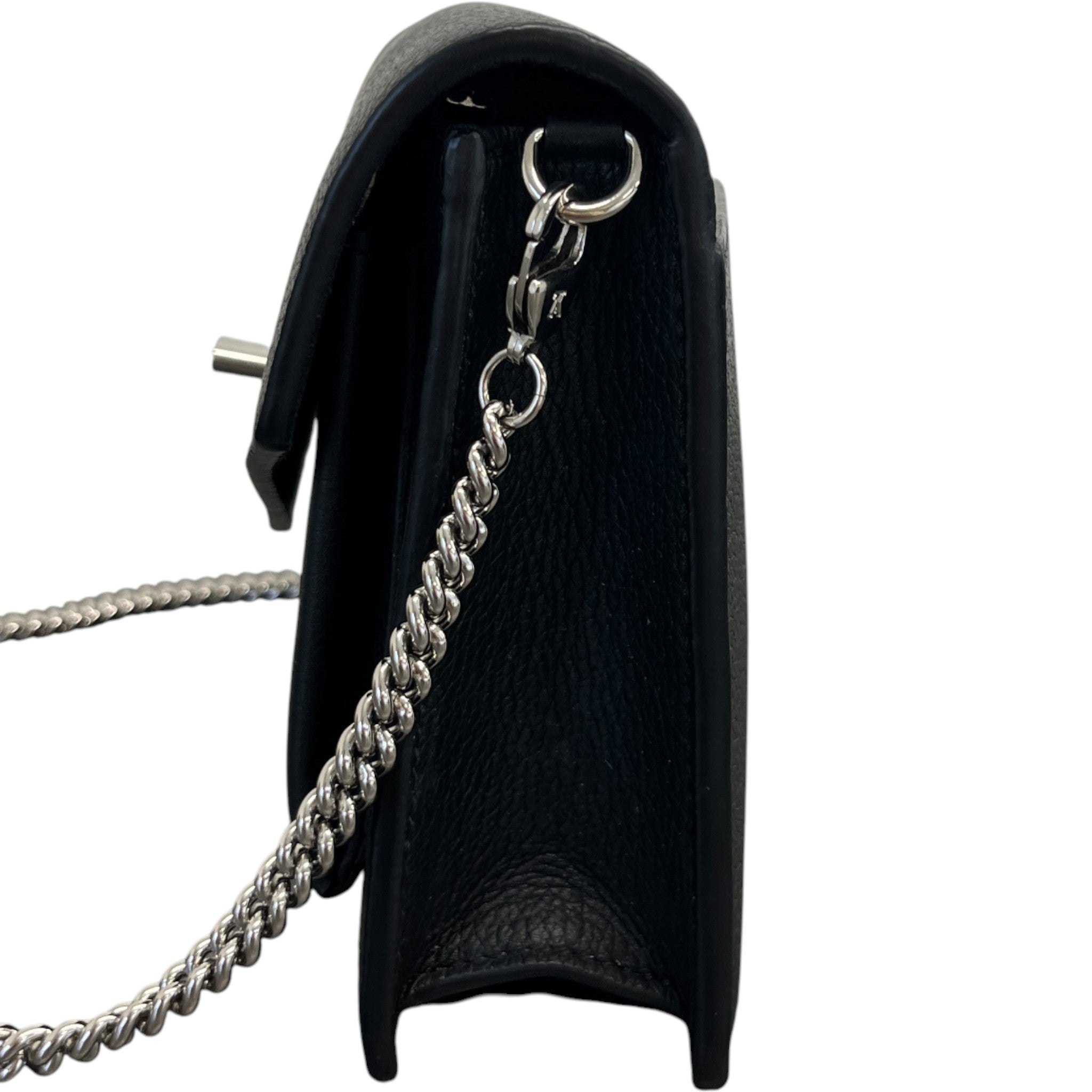 Women's Mylockme Chain Pochette Handbag Black