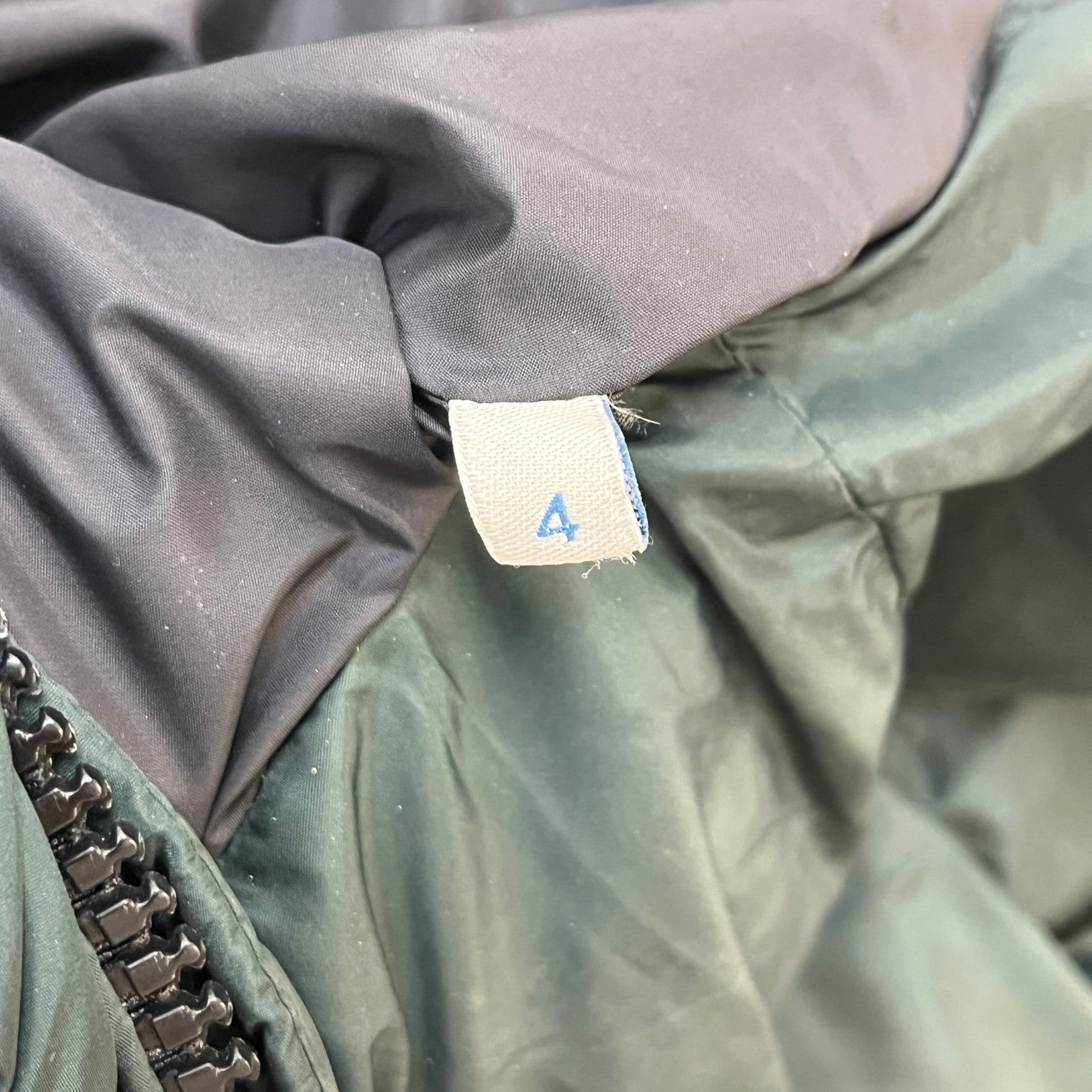 Women's Anglas Down Jacket Green Size 4 / UK 16