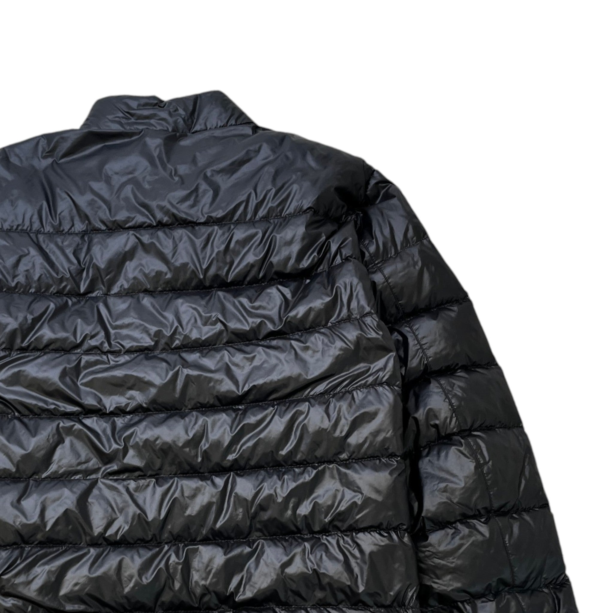 Men's Plaque Logo Down Jacket Black Size IT 46 / S